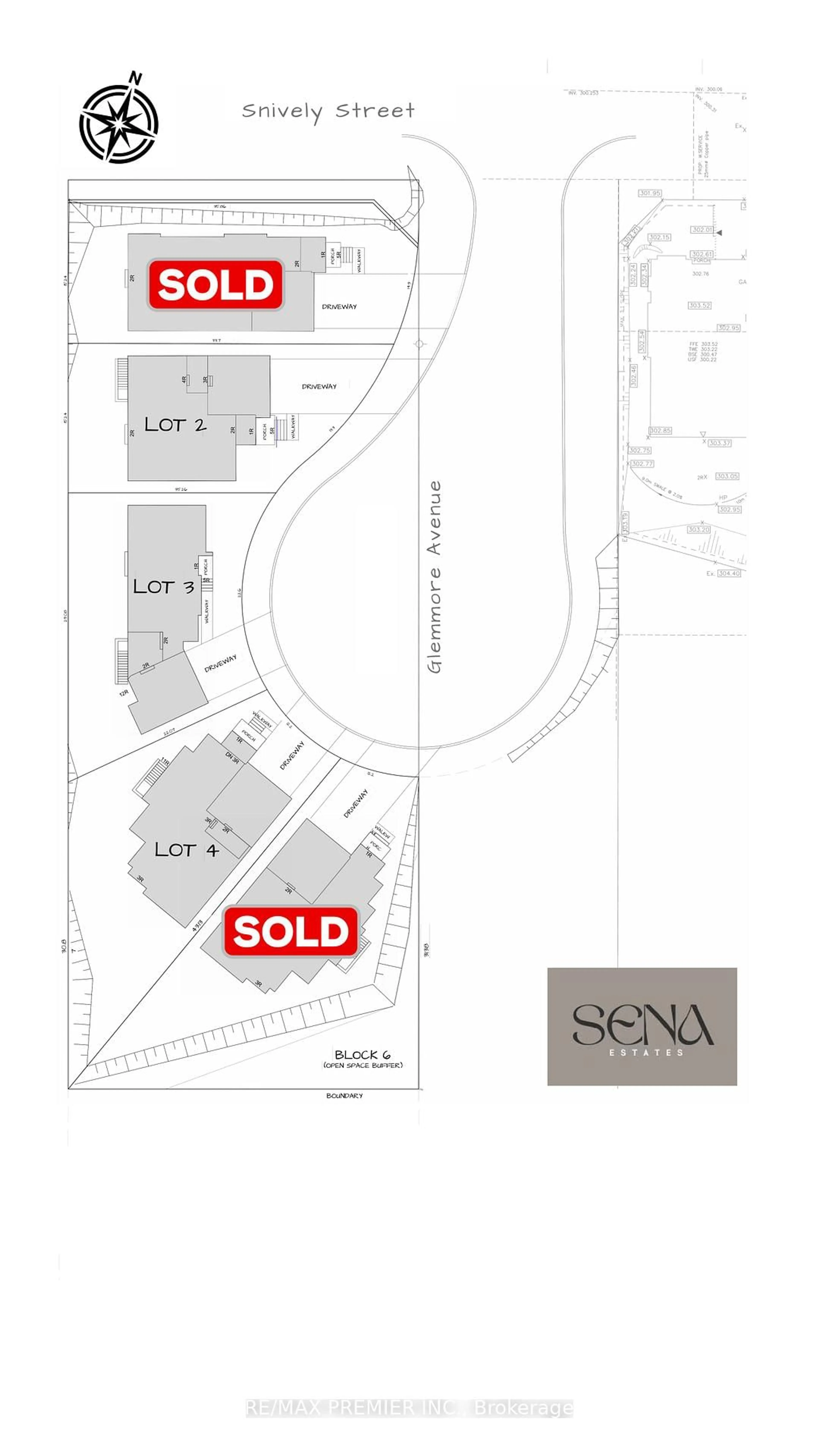 Floor plan for Lot 3 Glenmore Ave, Richmond Hill Ontario L4E 3E9