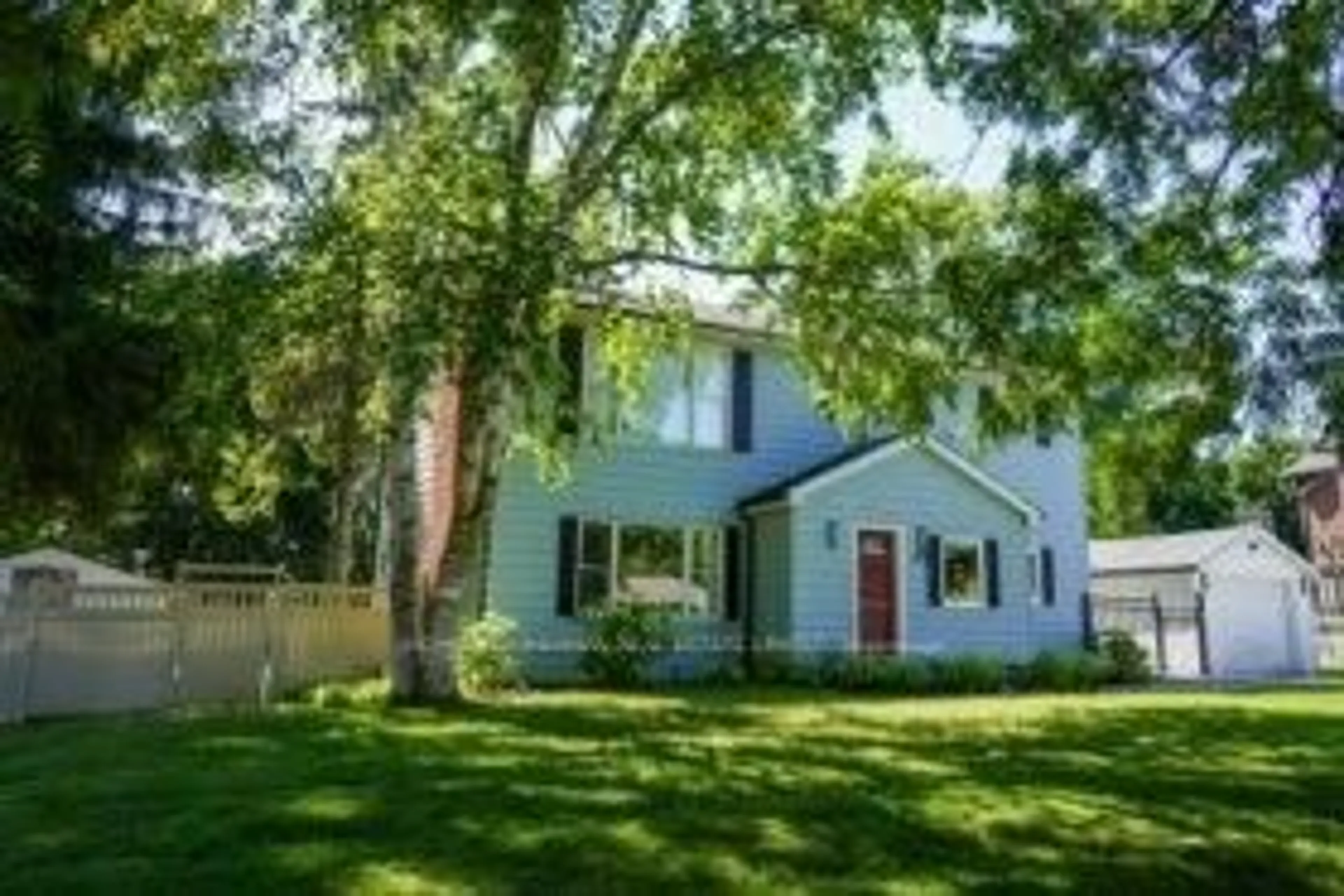 Home with vinyl exterior material, street for 165 James St, King Ontario L7B 1J6