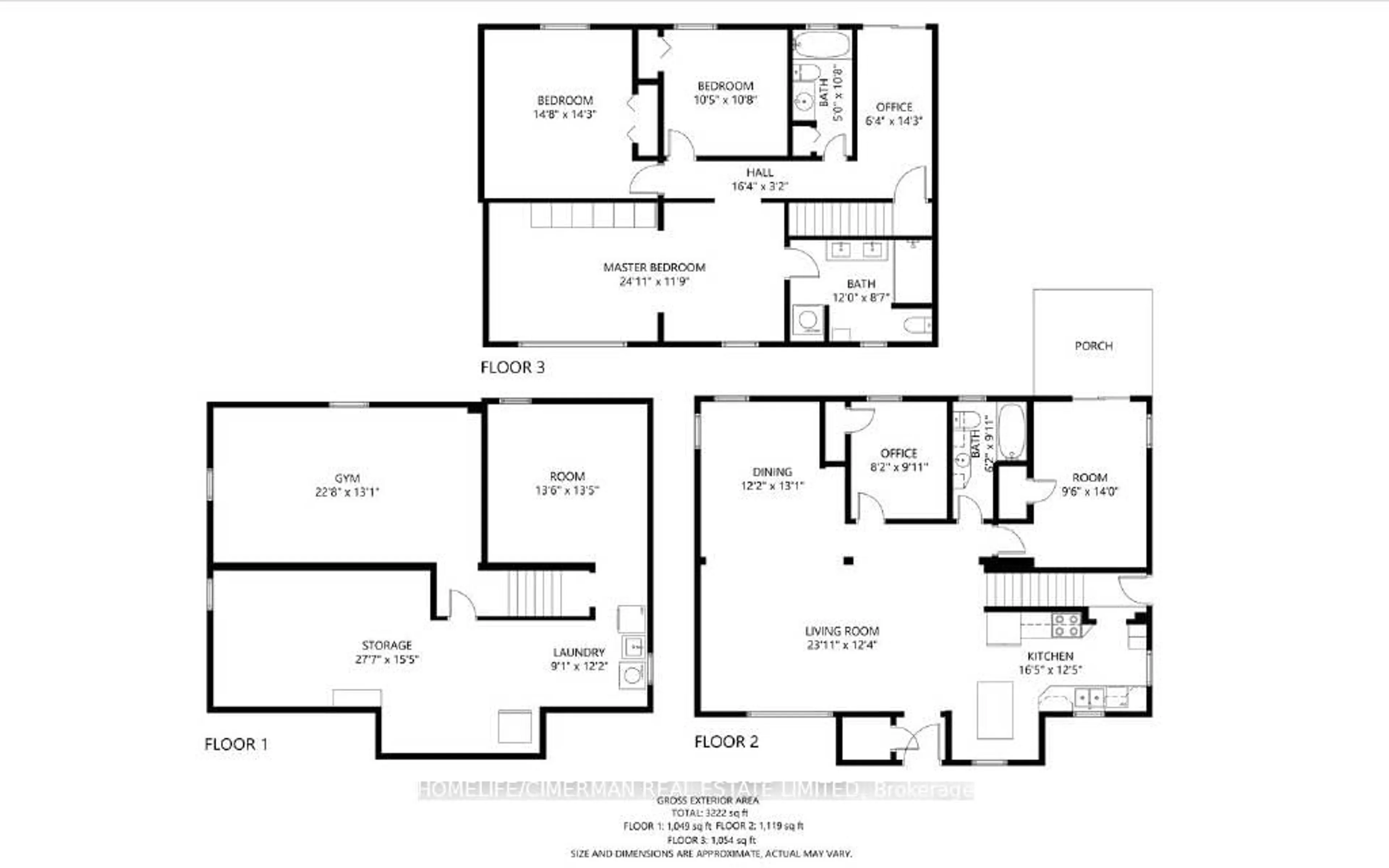 Floor plan for 165 James St, King Ontario L7B 1J6