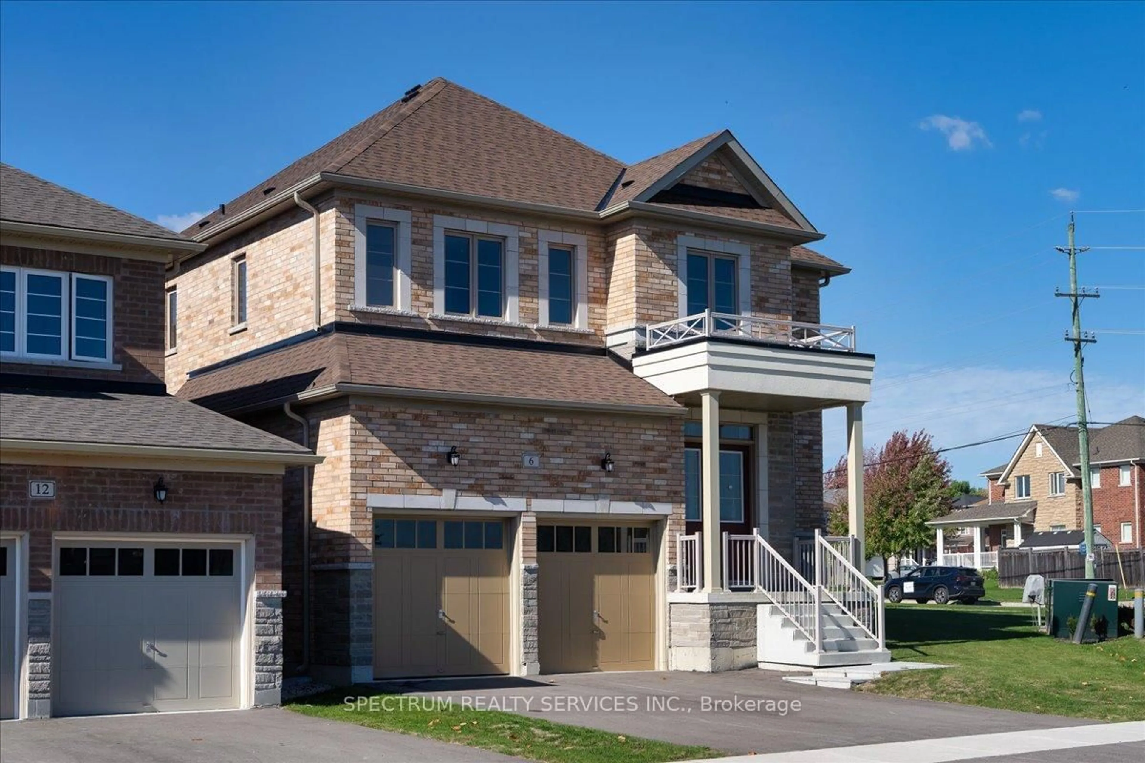 Home with brick exterior material, street for 6 Barrow Ave, Bradford West Gwillimbury Ontario L3Z 0W1