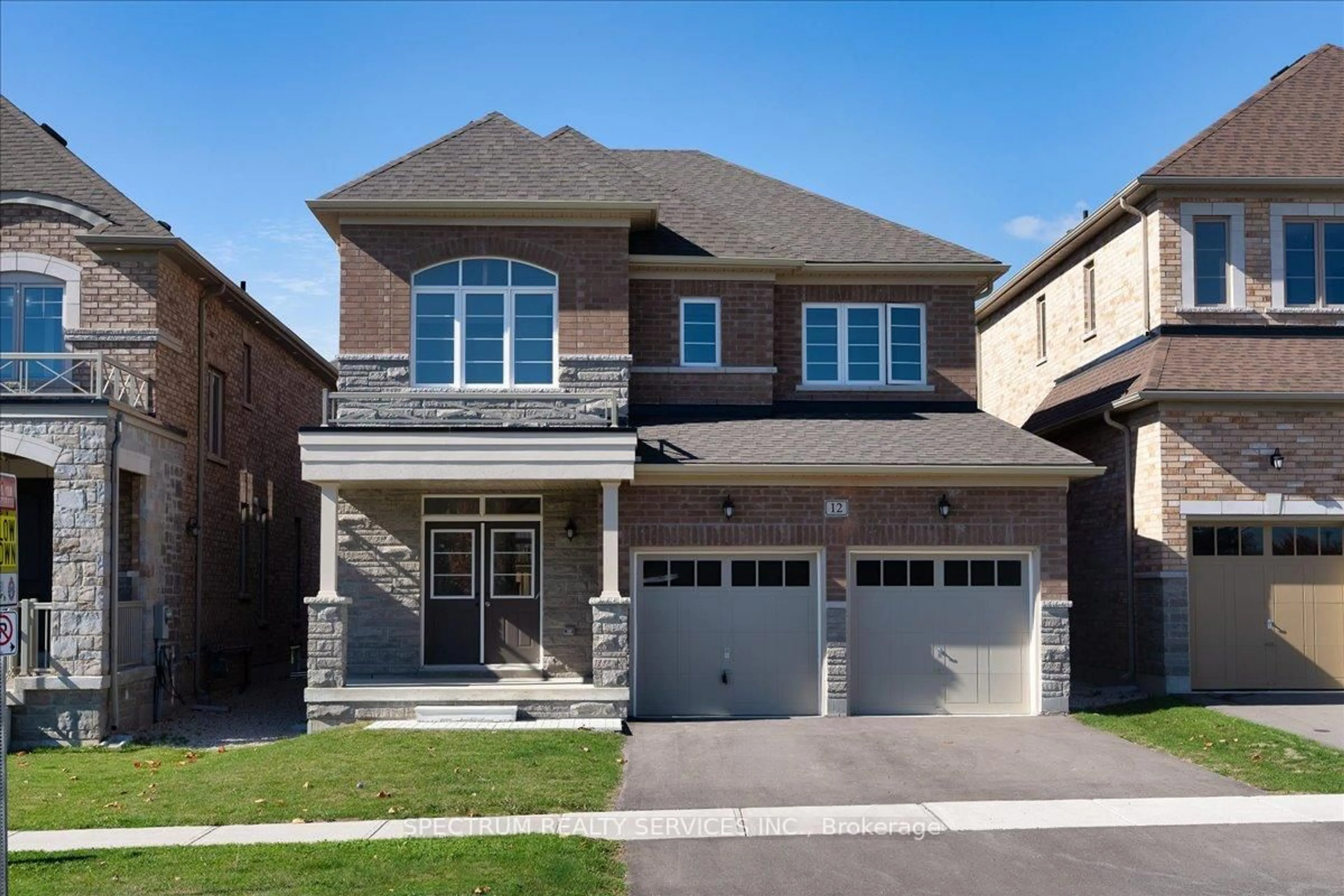 Home with brick exterior material, street for 12 Barrow Ave, Bradford West Gwillimbury Ontario L3Z 0W1