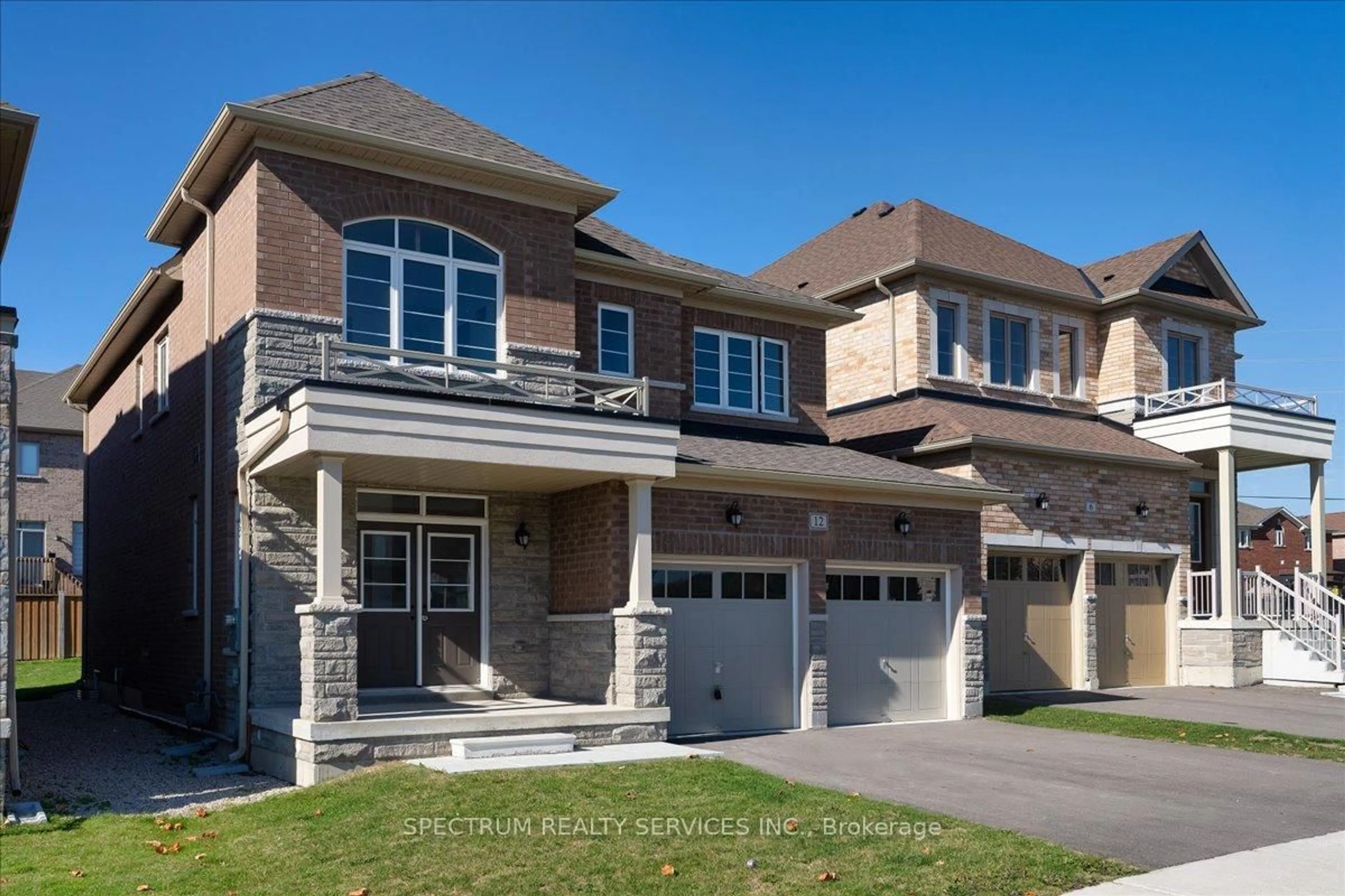 Home with brick exterior material, street for 12 Barrow Ave, Bradford West Gwillimbury Ontario L3Z 0W1
