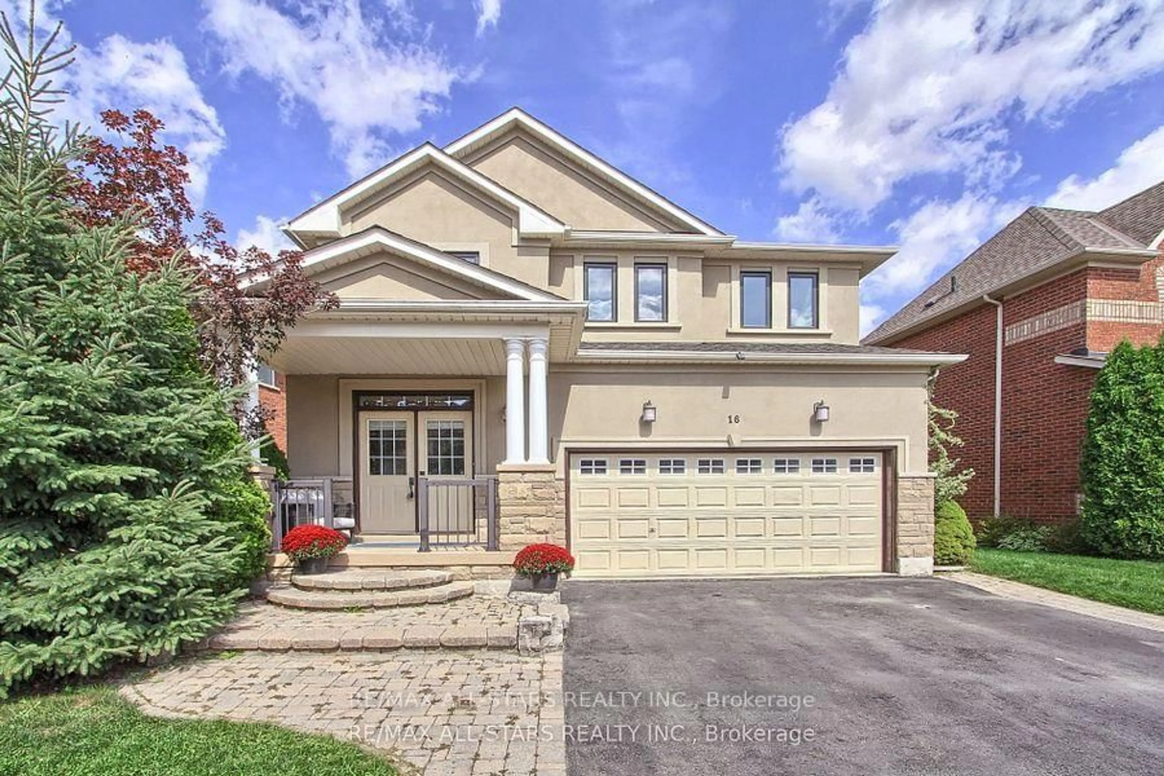 Home with brick exterior material, street for 16 James Ratcliff Ave, Whitchurch-Stouffville Ontario L4A 1P2