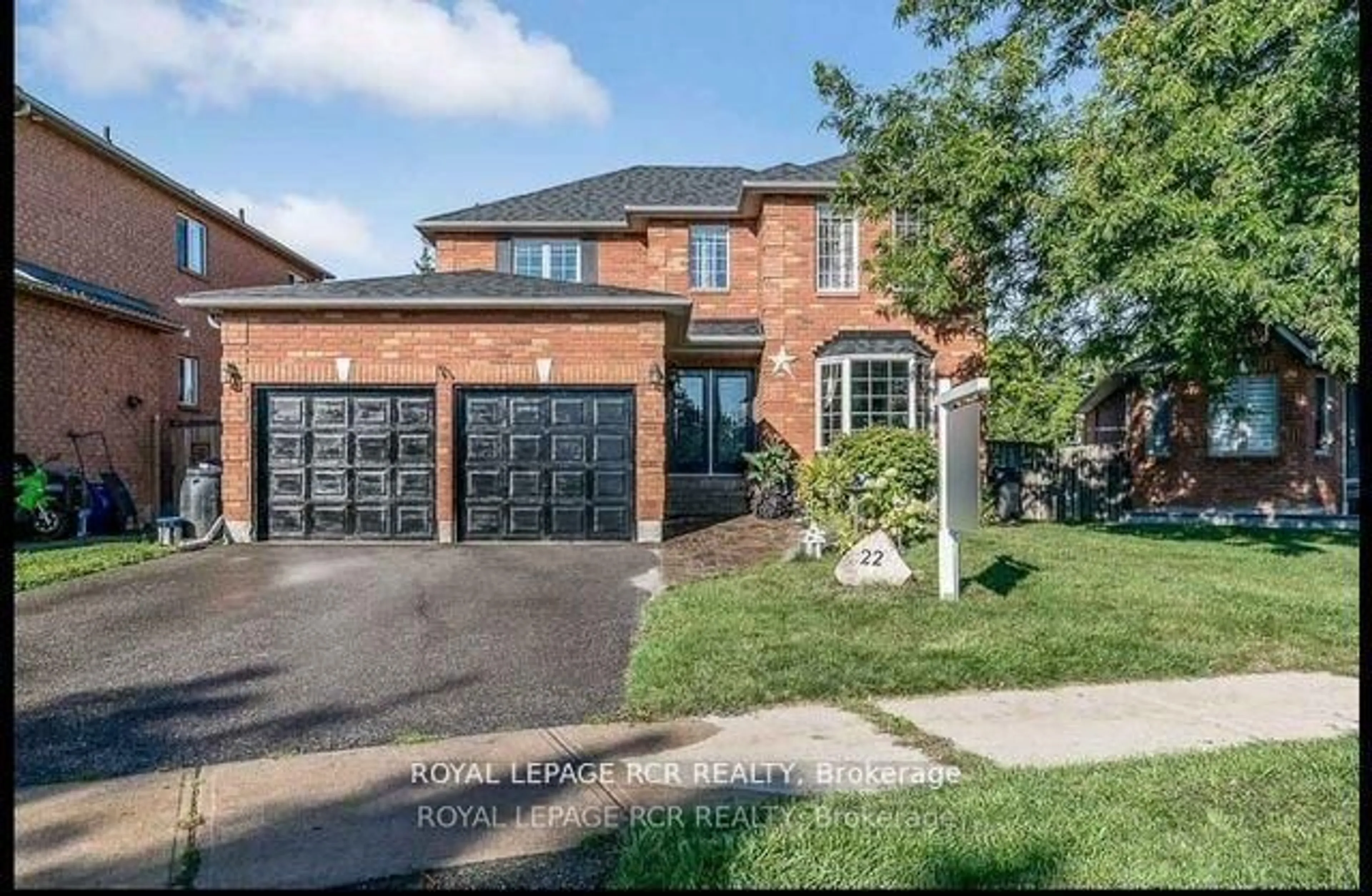 Home with brick exterior material, street for 22 Coburn Cres, New Tecumseth Ontario L0G 1A0