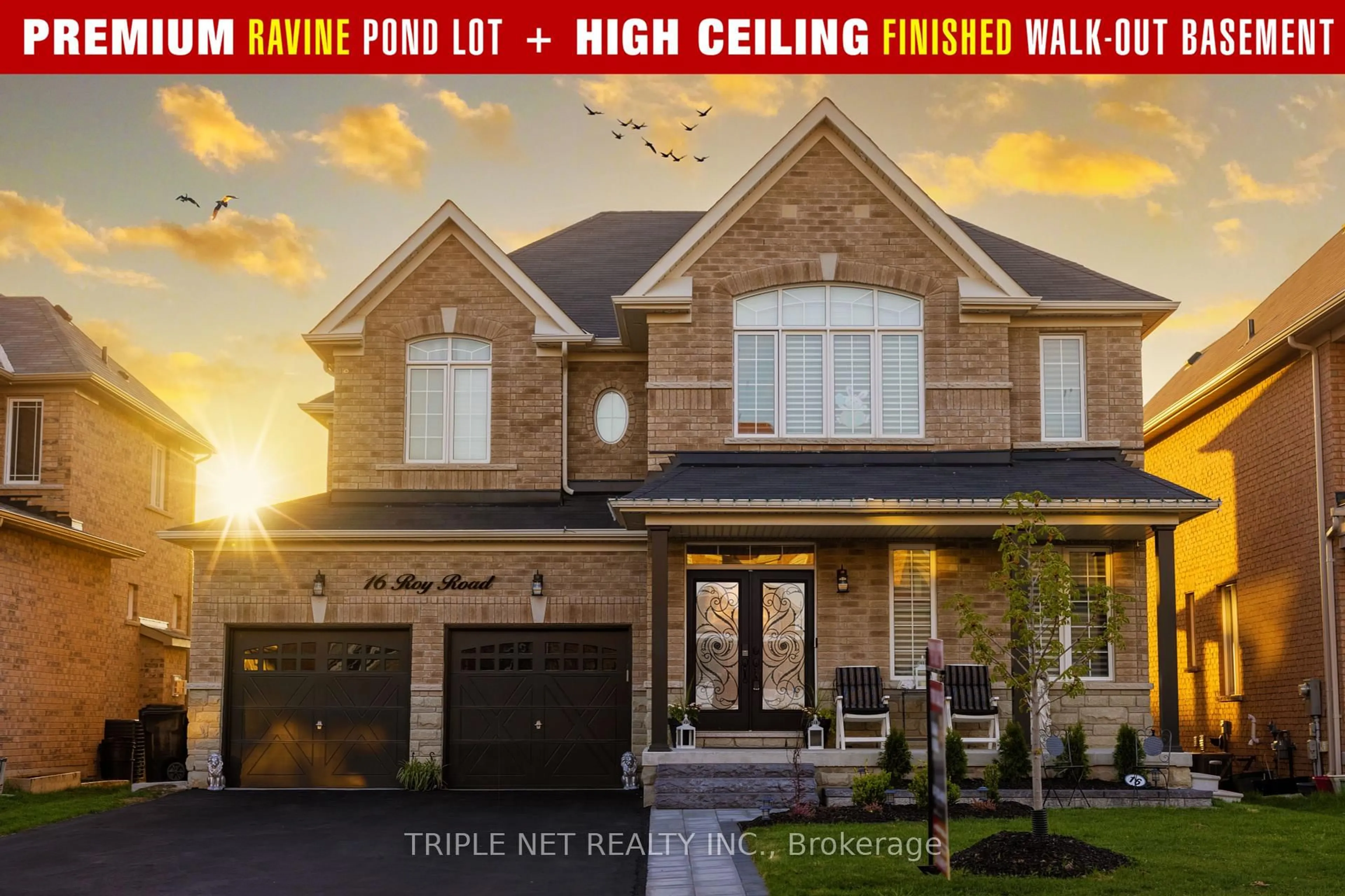 Home with brick exterior material, building for 16 Roy Rd, New Tecumseth Ontario L0G 1W0