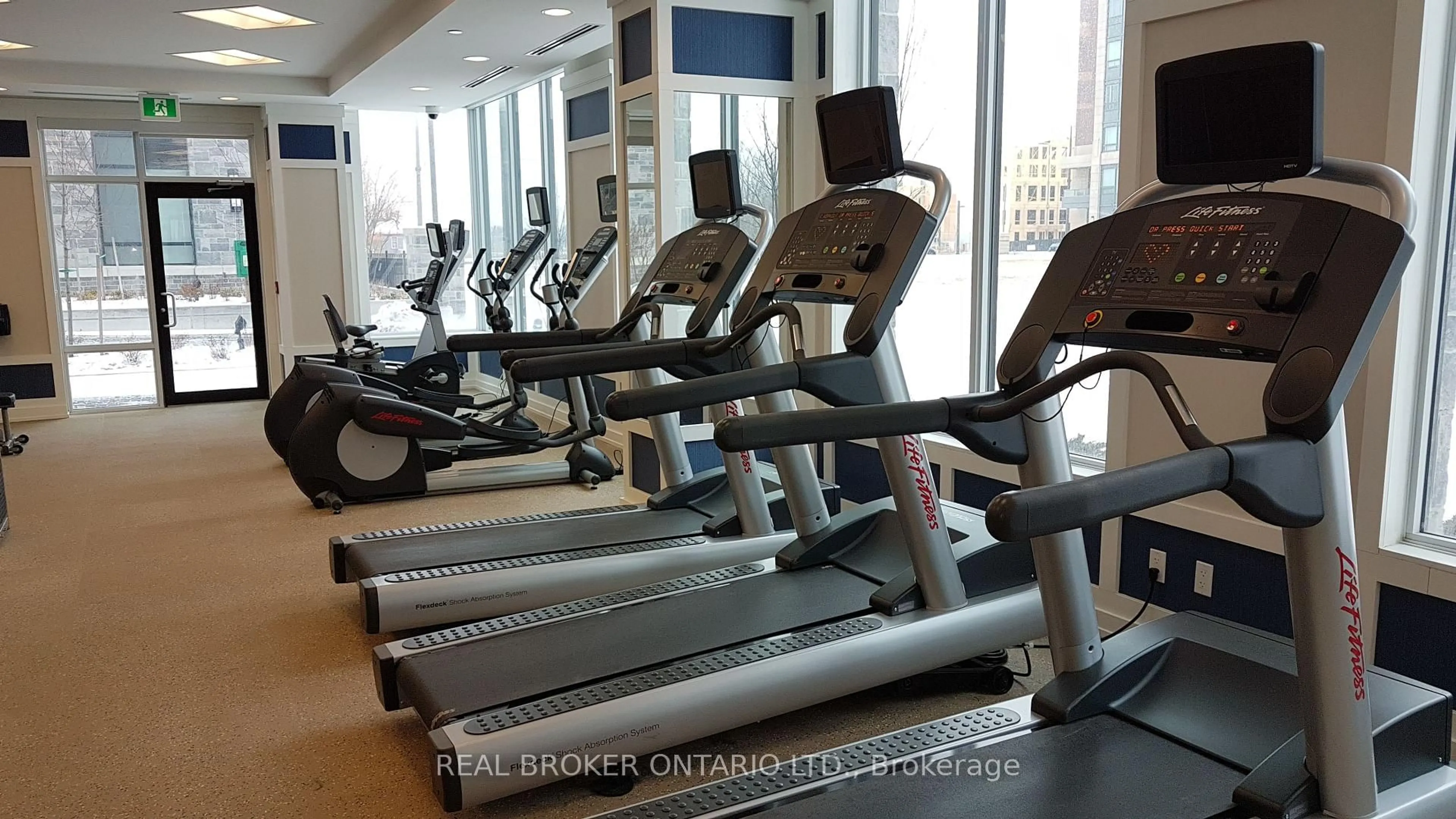 Gym or fitness room for 15 Water Walk Dr #110, Markham Ontario L6G 0G2