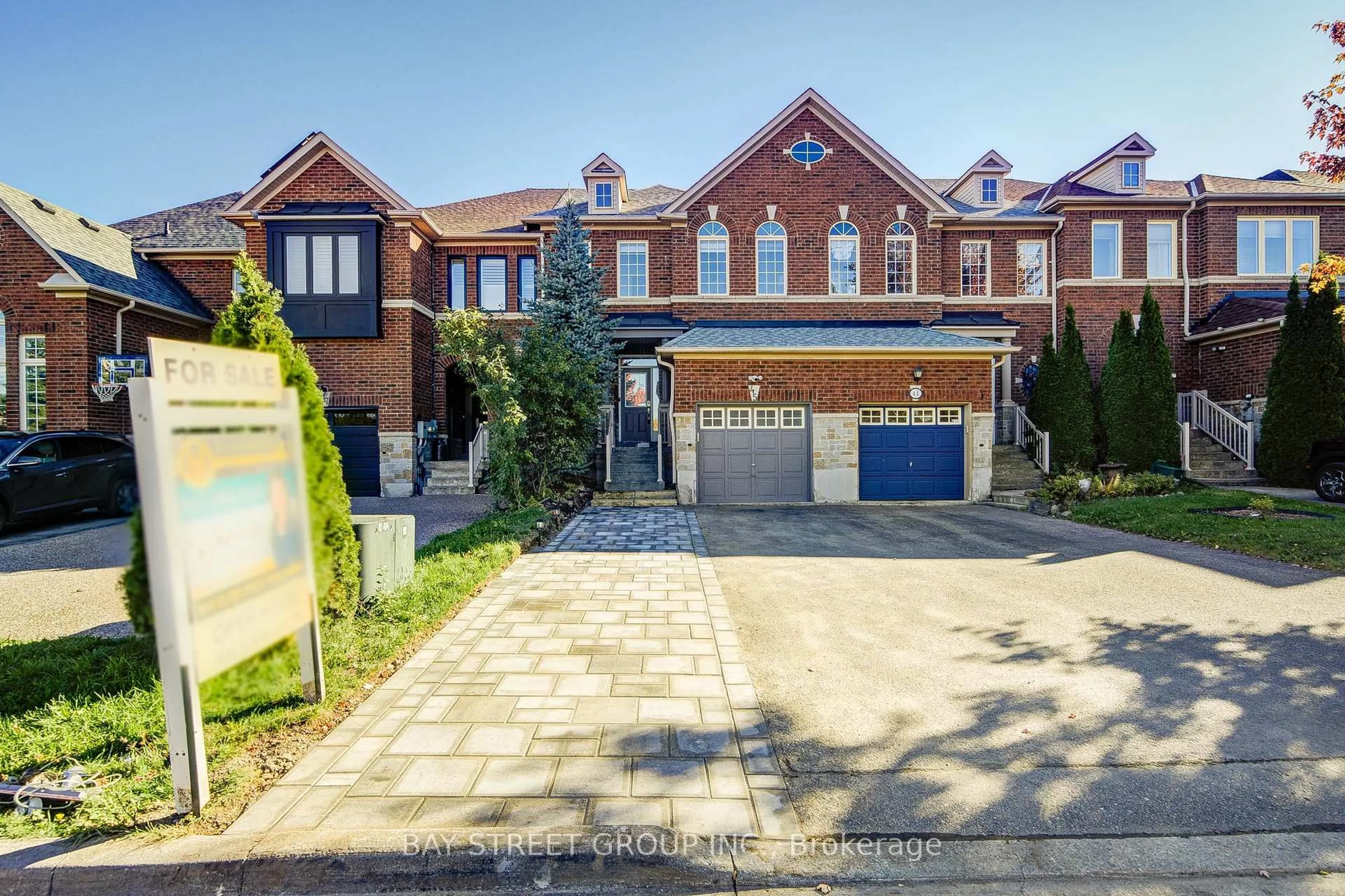 Home with brick exterior material, street for 45 Starwood Rd, Vaughan Ontario L4J 9C9