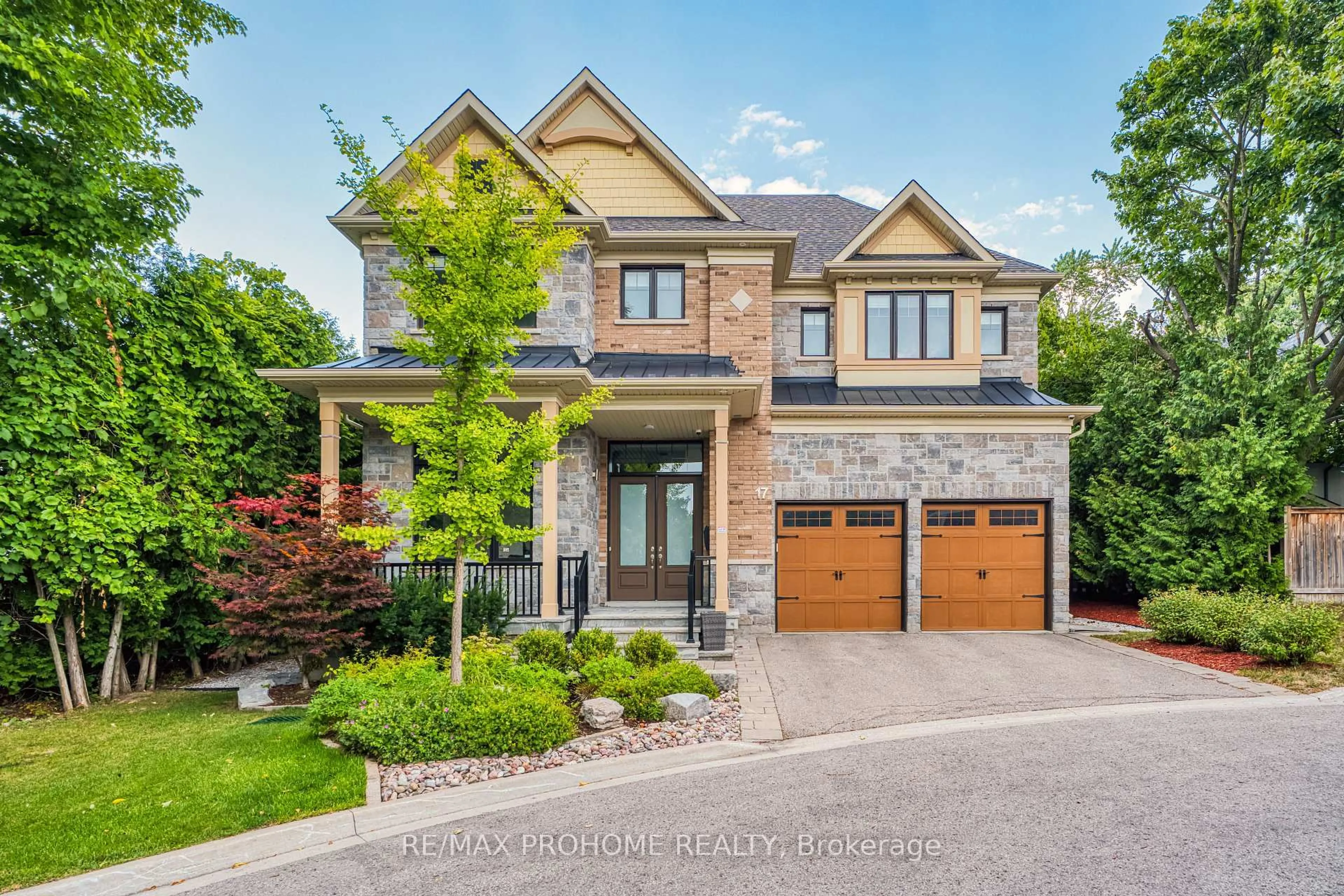 Home with brick exterior material, street for 17 Alma Walker Way, Markham Ontario L3P 0N7