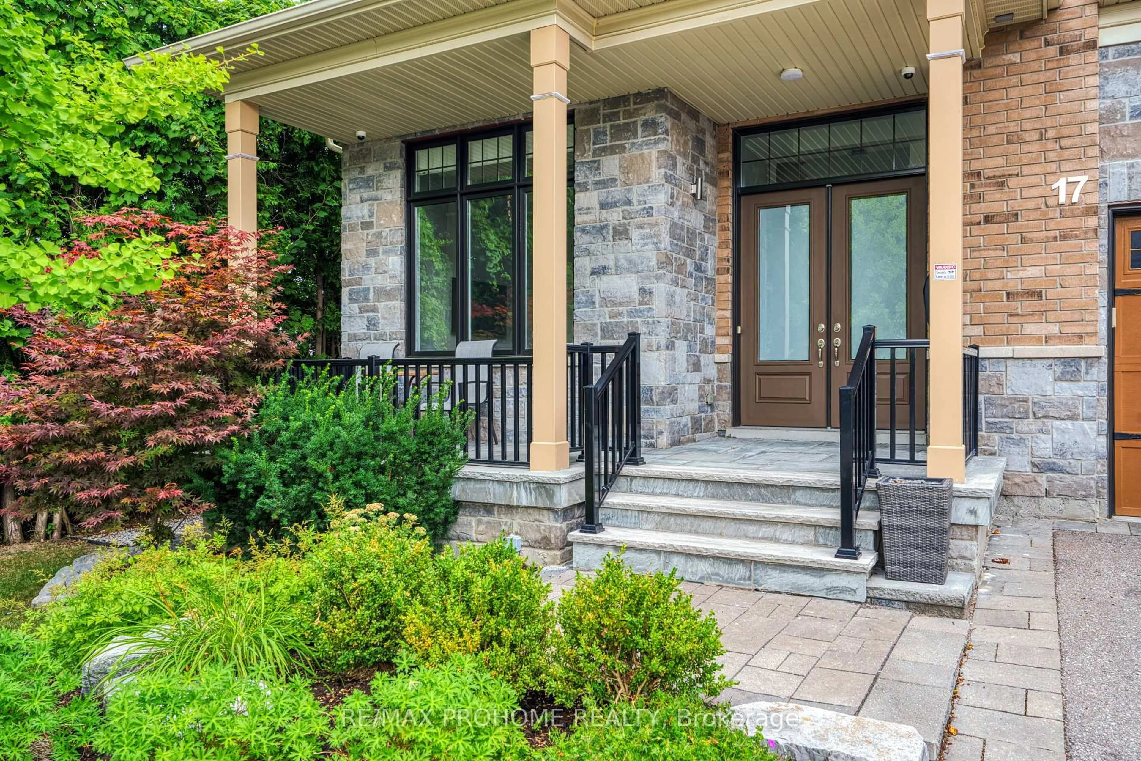 Home with brick exterior material, street for 17 Alma Walker Way, Markham Ontario L3P 0N7