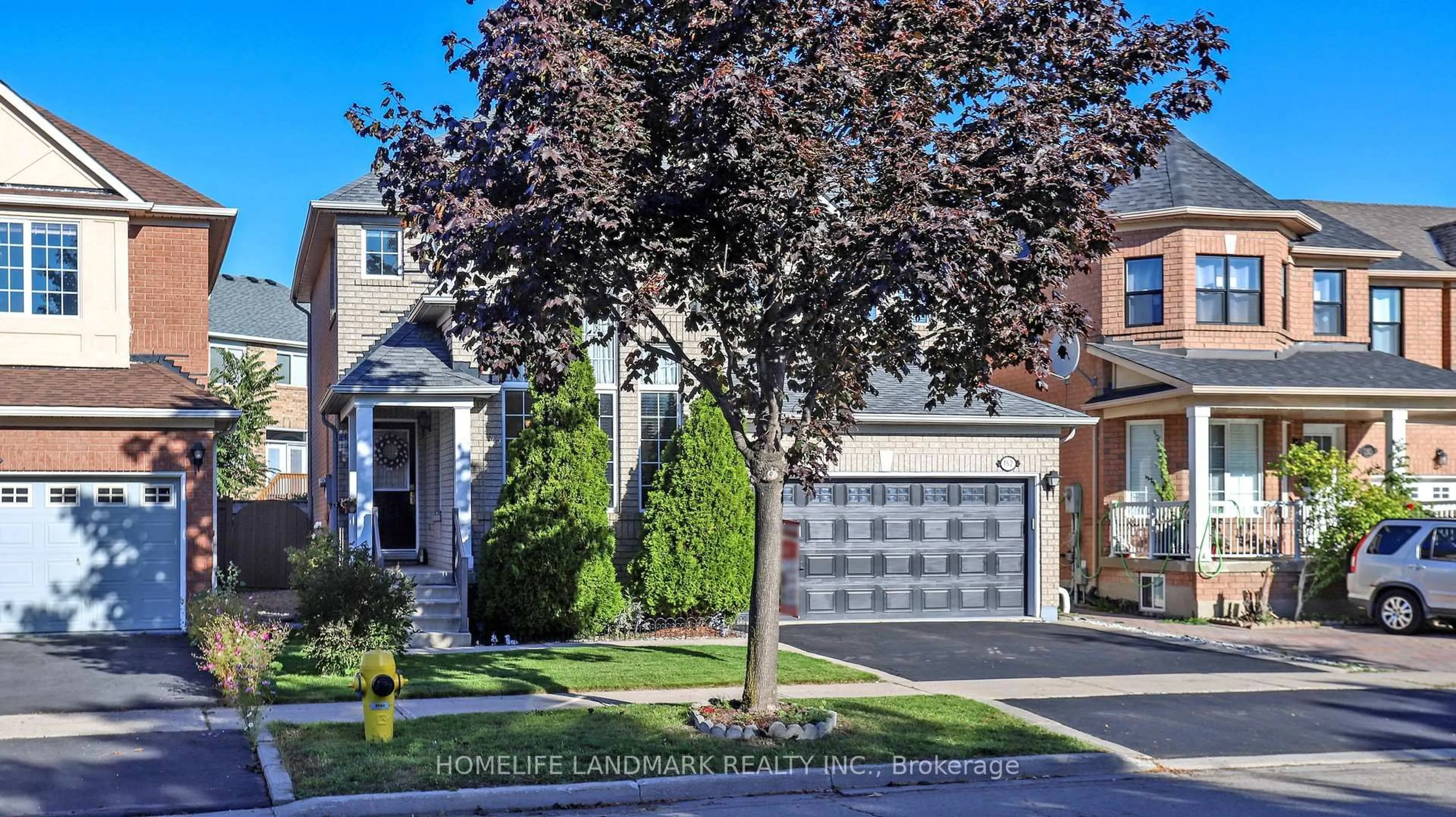 Home with brick exterior material, street for 152 America Ave, Vaughan Ontario L6A 3E8