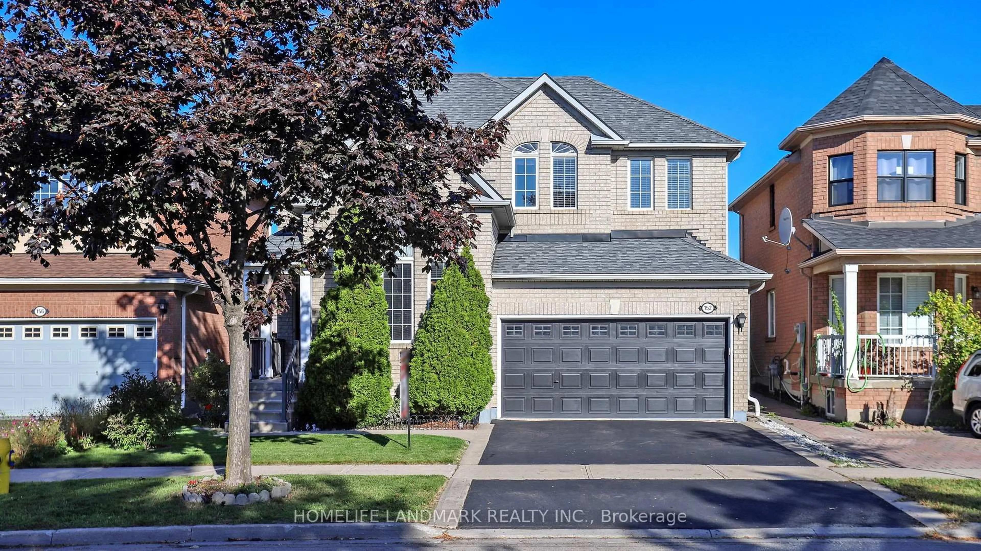 Home with brick exterior material, street for 152 America Ave, Vaughan Ontario L6A 3E8