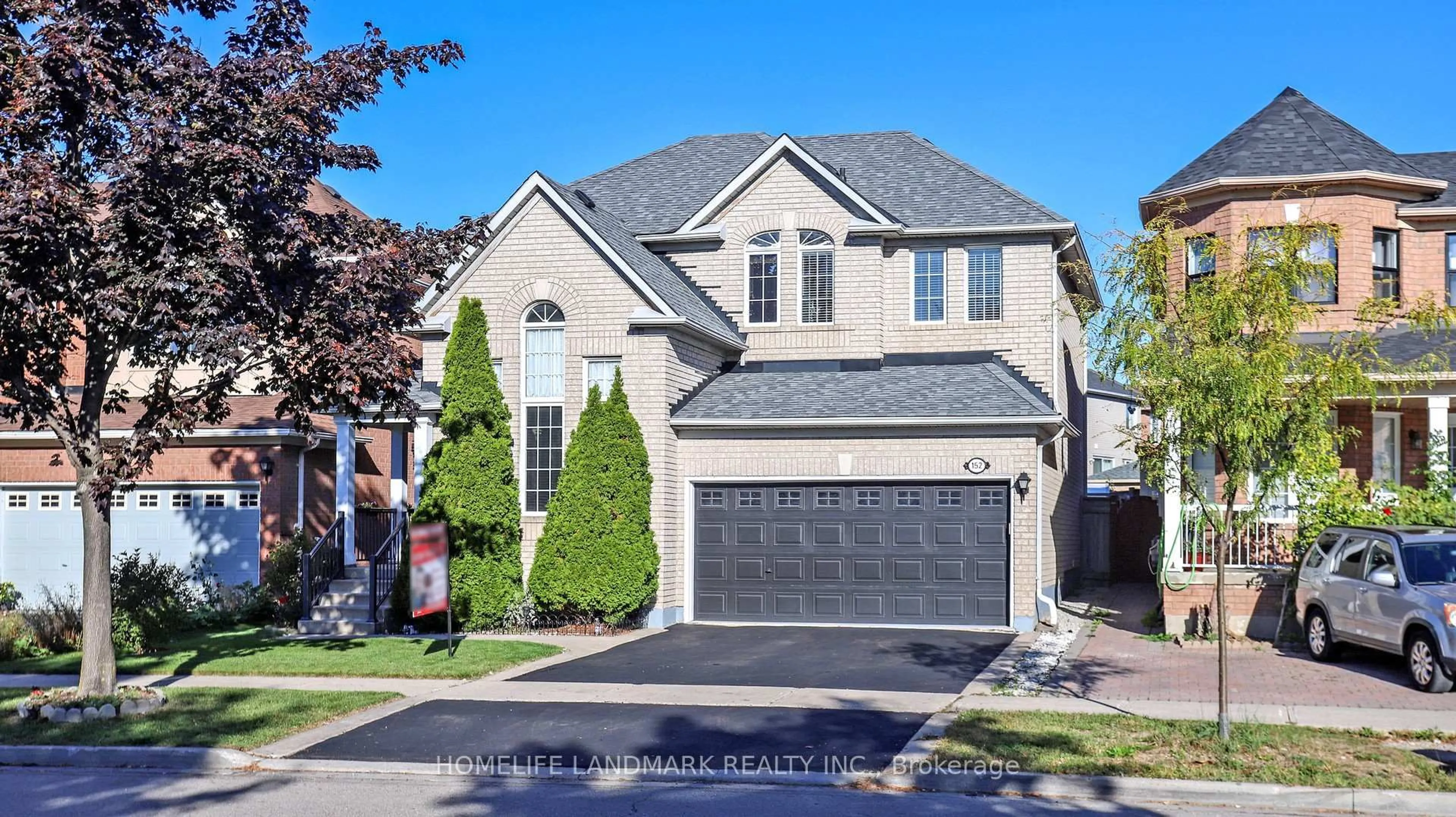Home with brick exterior material, street for 152 America Ave, Vaughan Ontario L6A 3E8