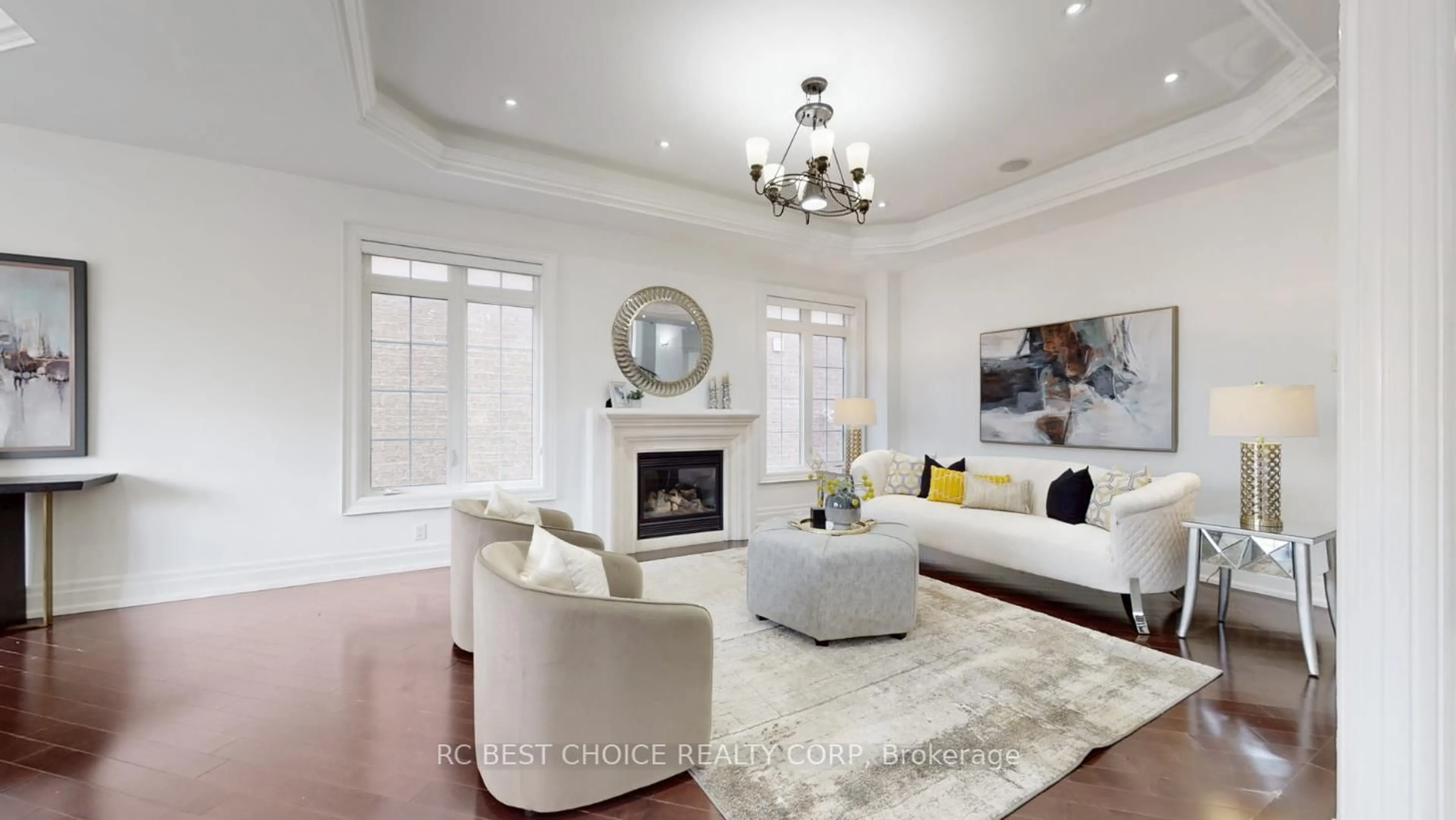 Living room with furniture, unknown for 12 George Martin Dr, Markham Ontario L3R 8V1