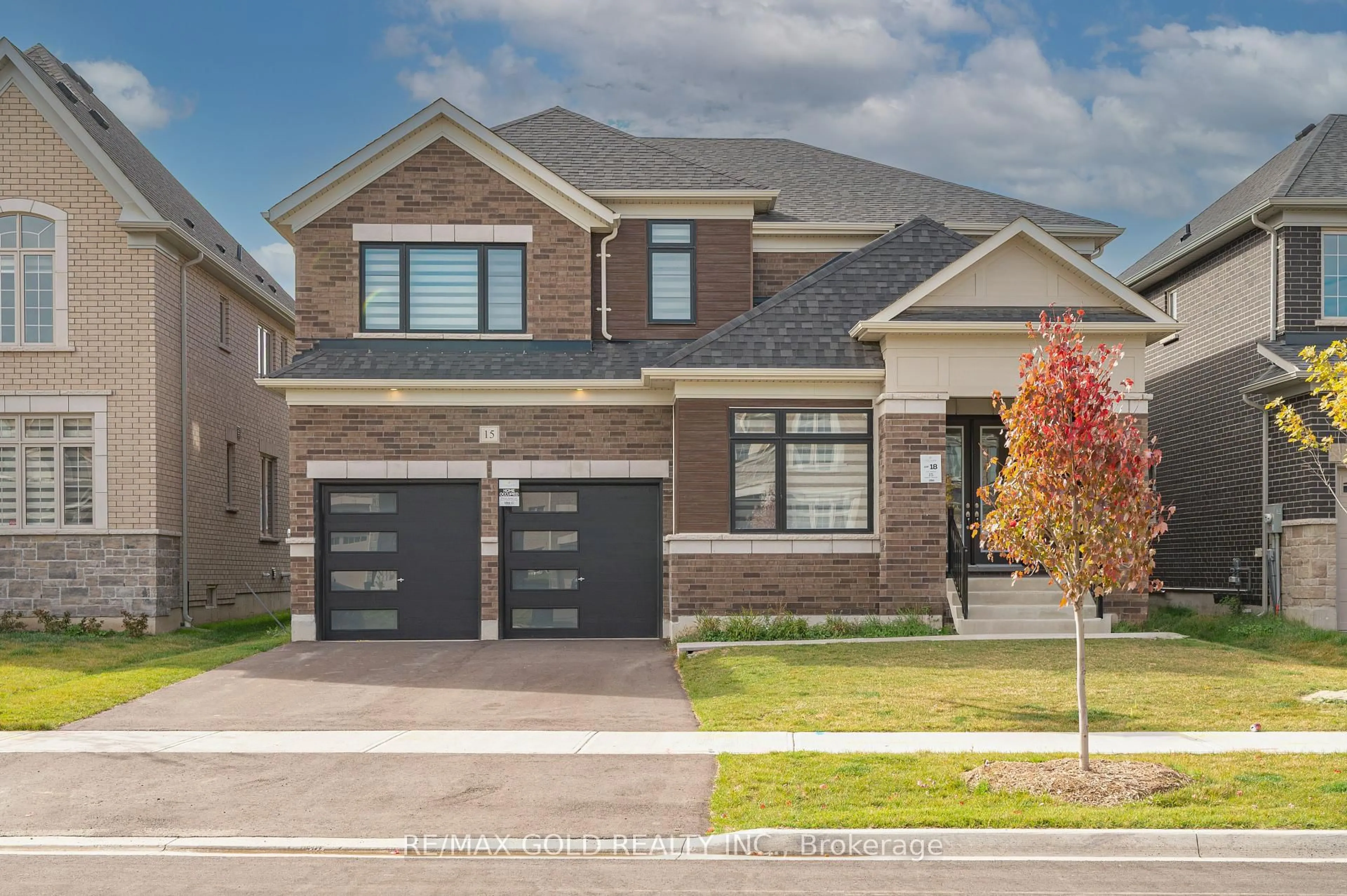 Home with brick exterior material, street for 15 Sandhill Cres, Adjala-Tosorontio Ontario L0G 1W0