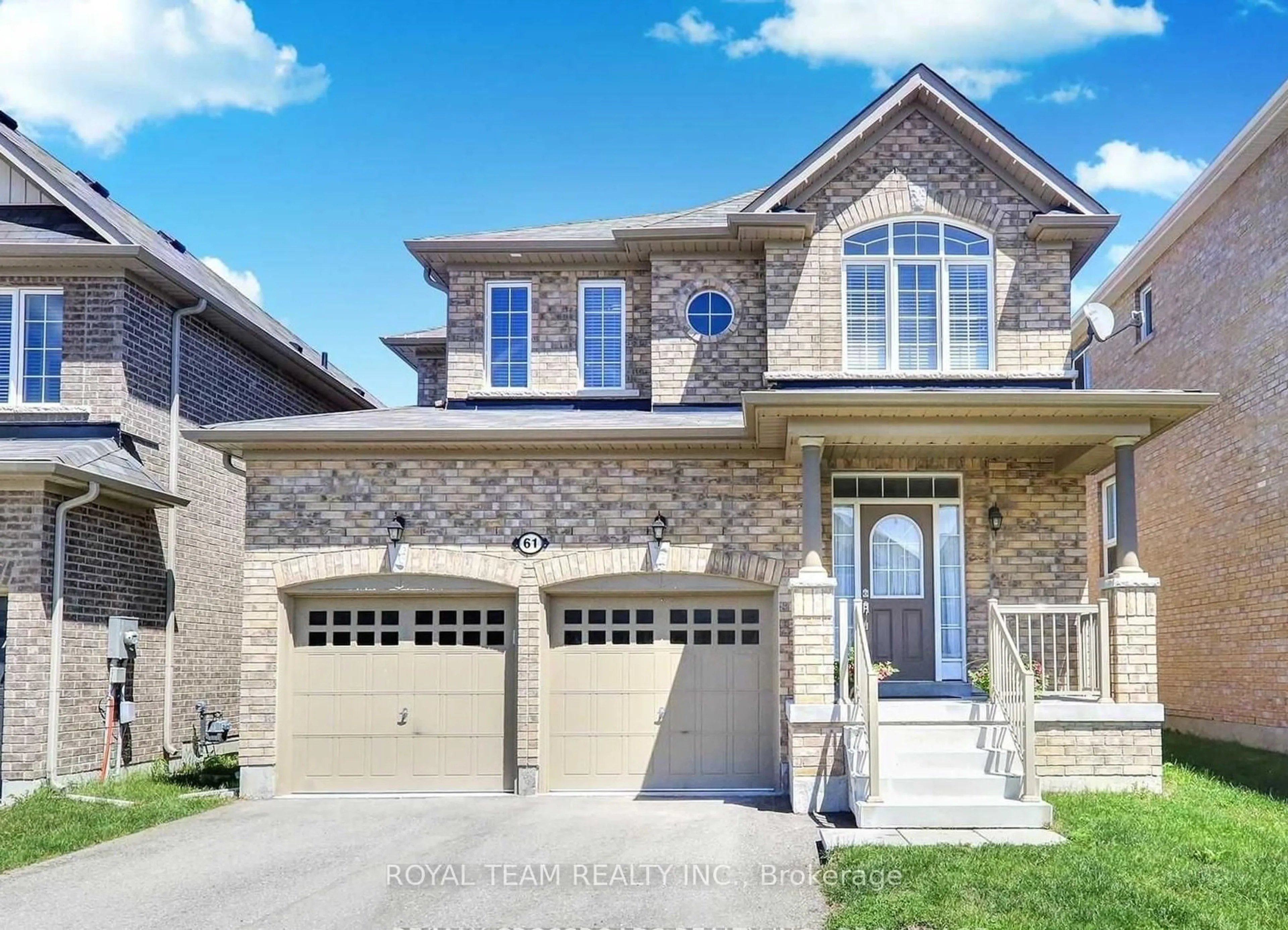 Home with brick exterior material, street for 61 Lampkin St, Georgina Ontario L0E 1R0