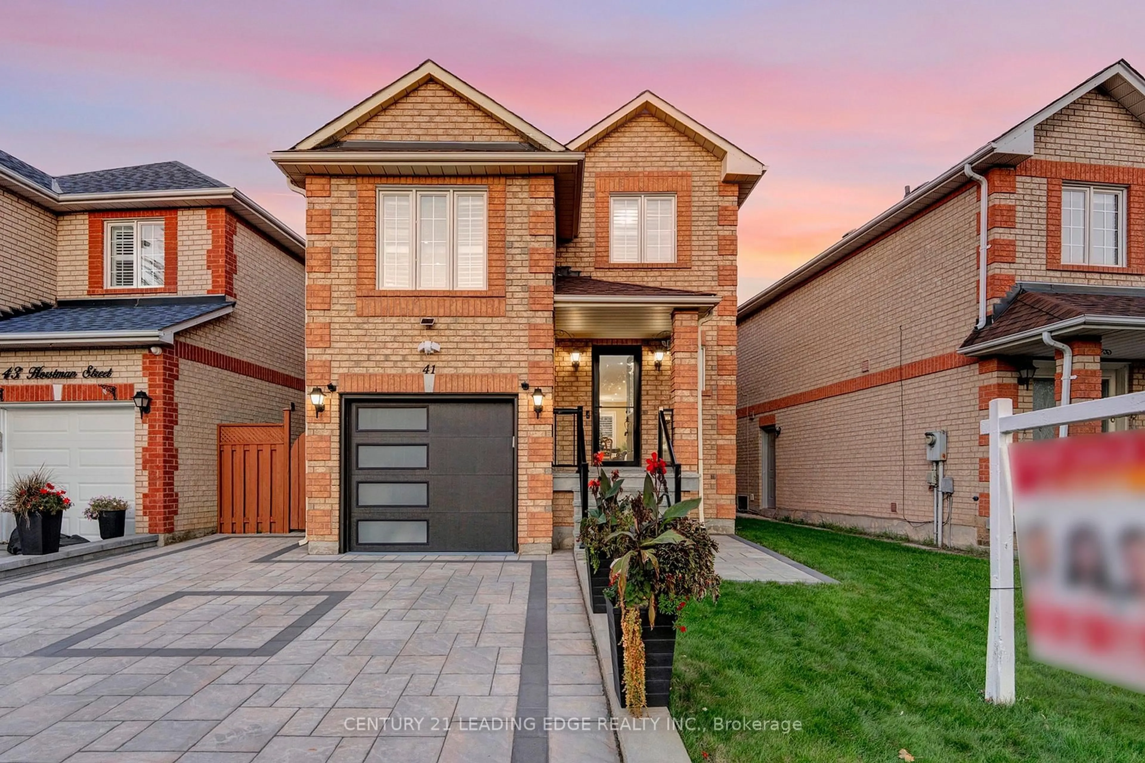 Home with brick exterior material, street for 41 Horstman St, Markham Ontario L3S 4G4