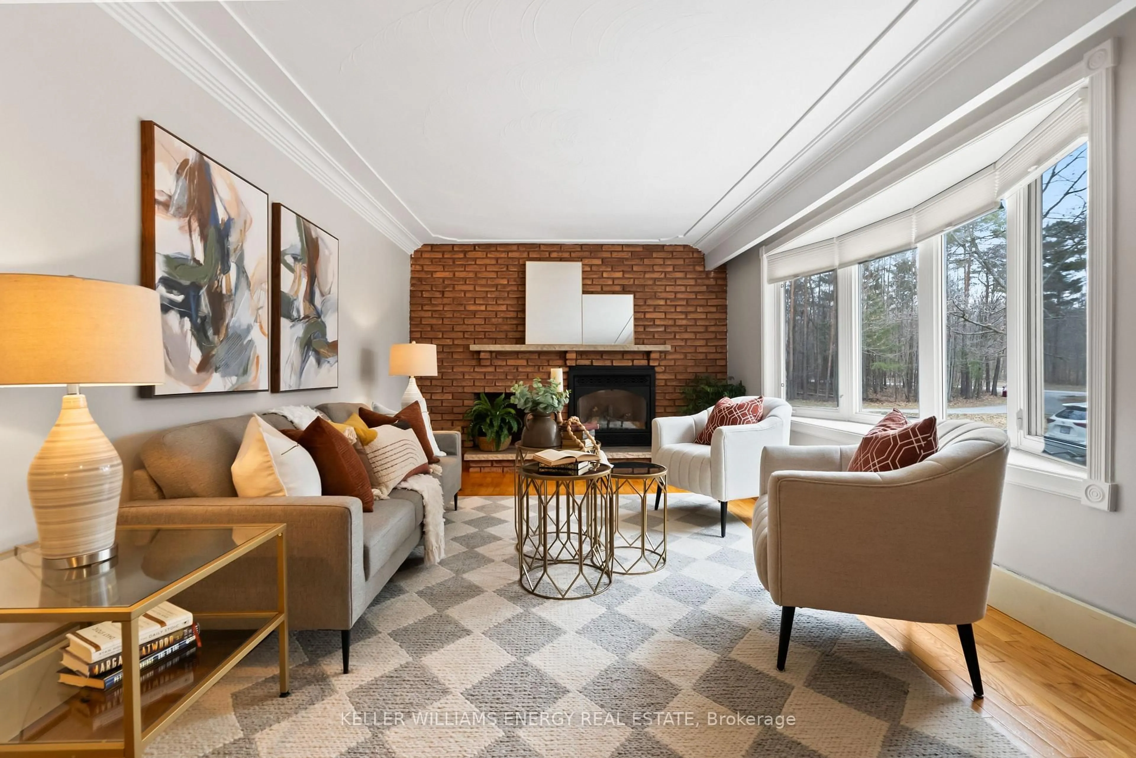 Living room with furniture, ceramic/tile floor for 16262 Mccowan Rd, Whitchurch-Stouffville Ontario L4A 2T2