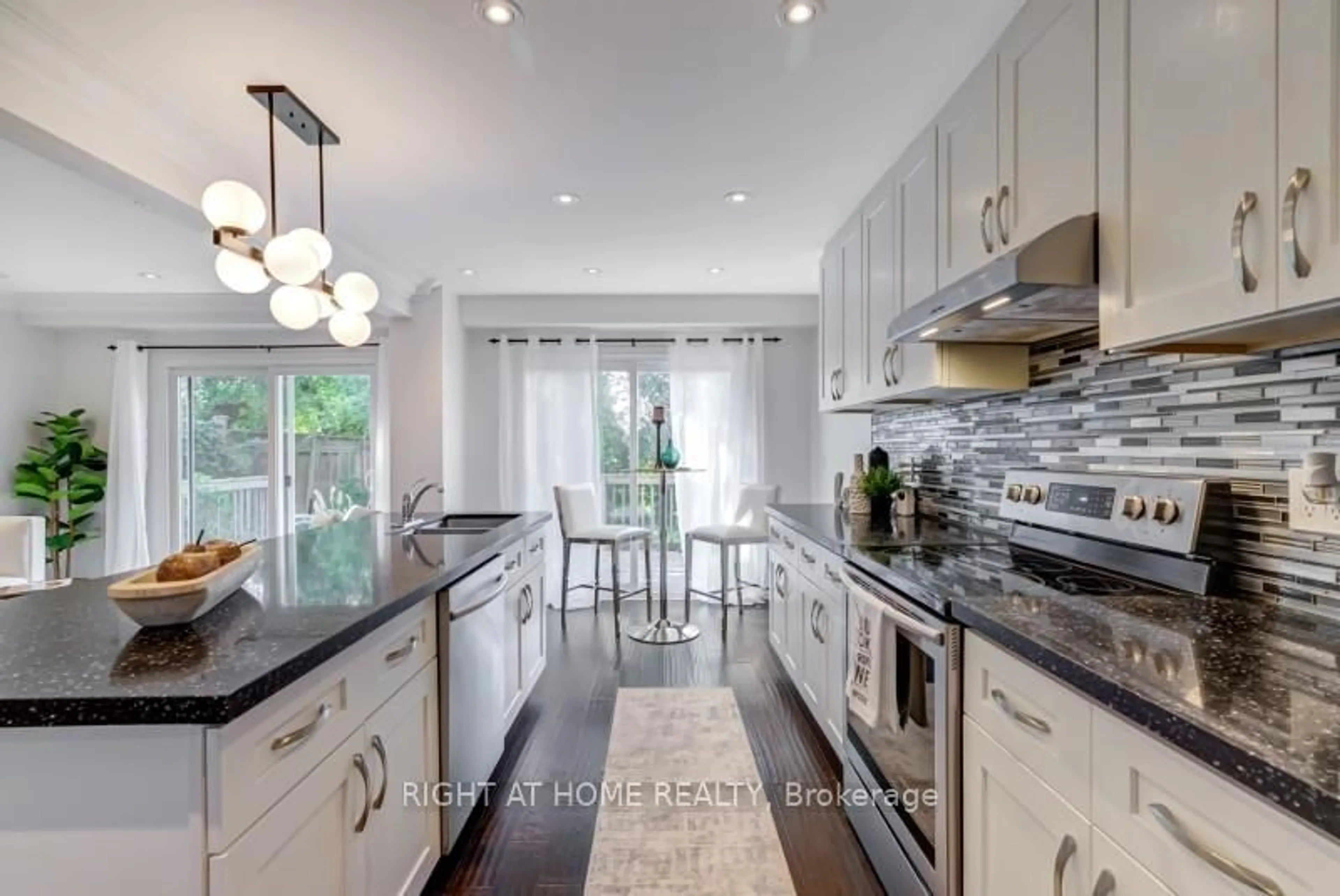 Contemporary kitchen, ceramic/tile floor for 742 Beman Dr, Newmarket Ontario L3Y 4Z2