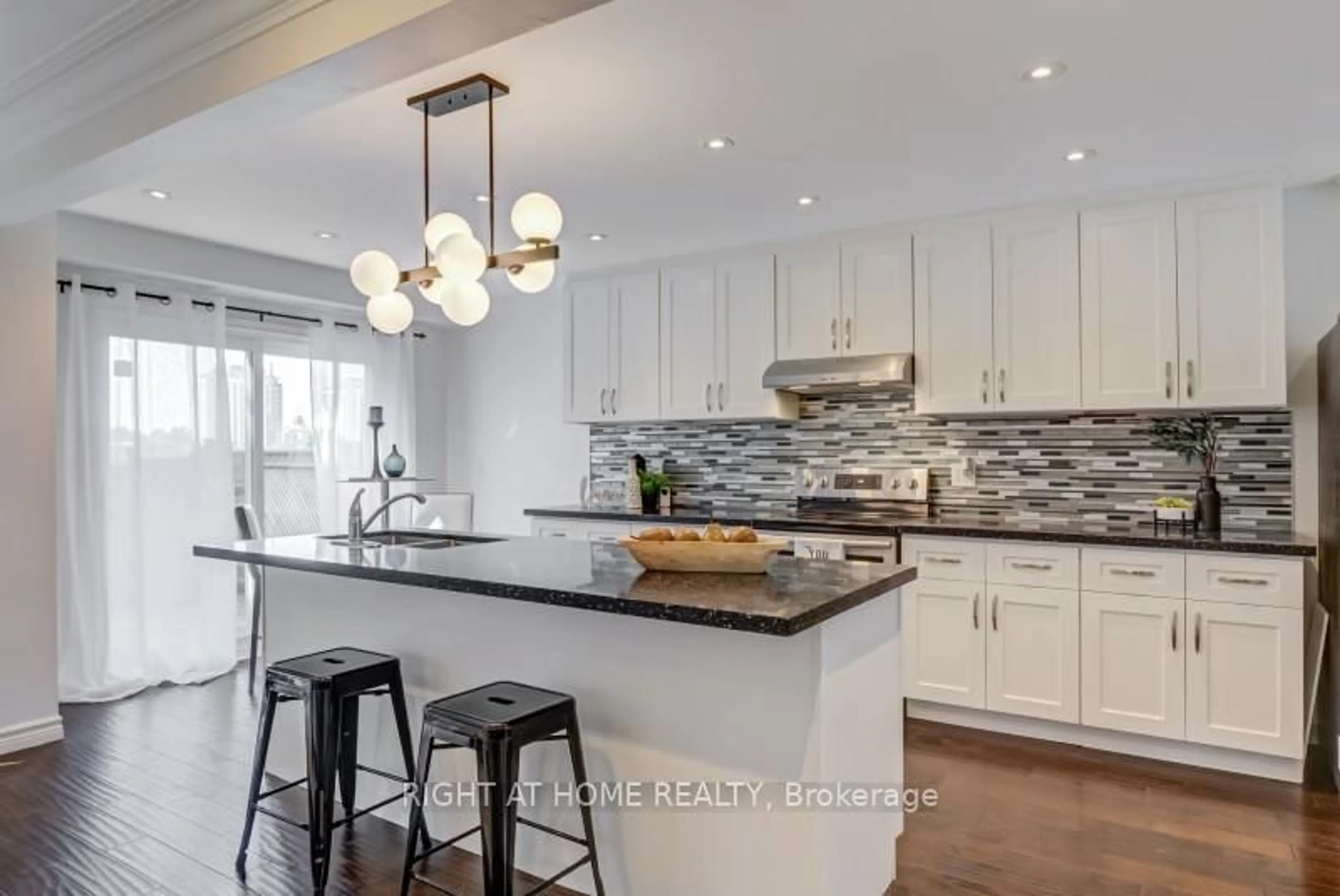 Contemporary kitchen, ceramic/tile floor for 742 Beman Dr, Newmarket Ontario L3Y 4Z2