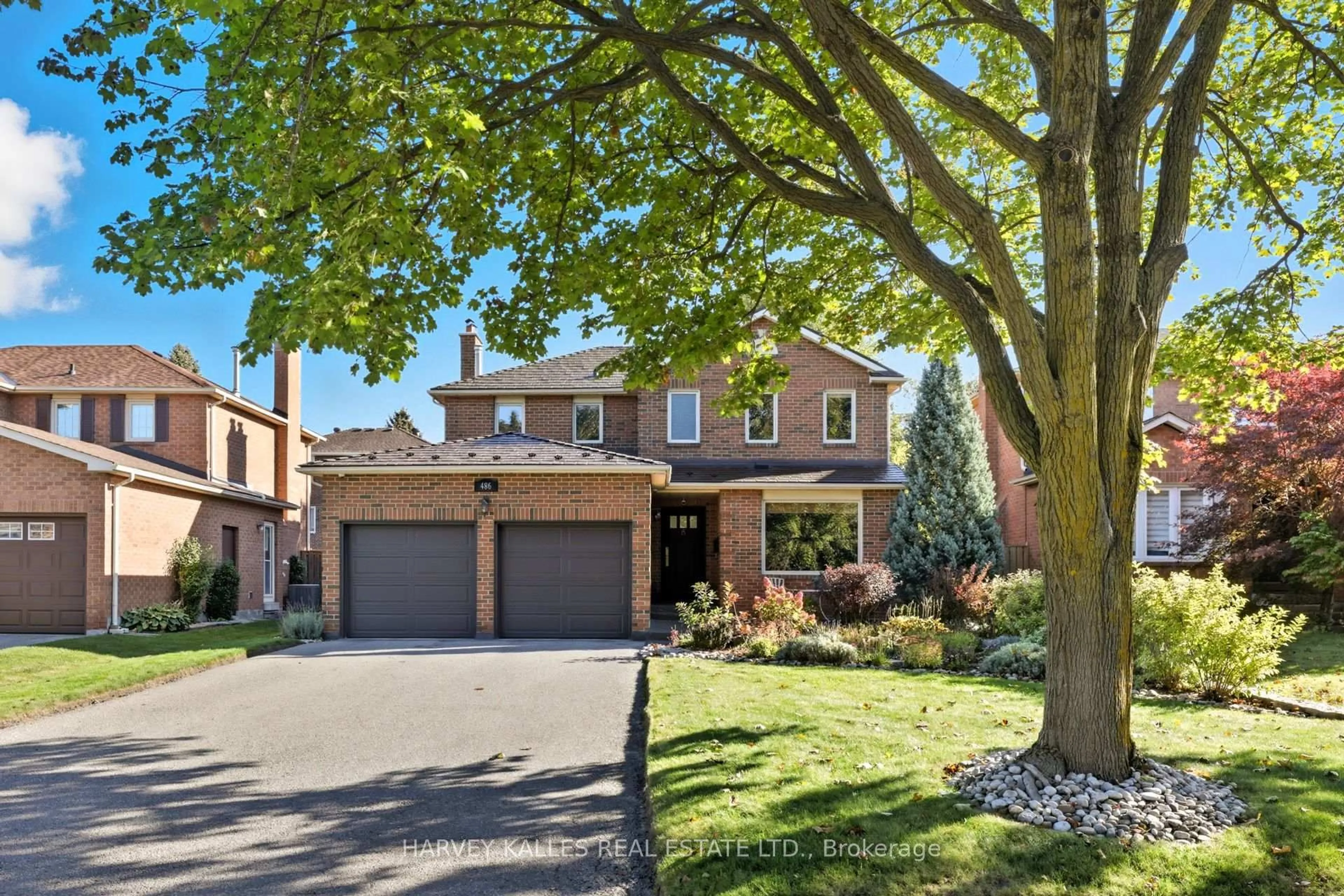 Home with brick exterior material, street for 486 Greenock Dr, Vaughan Ontario L6A 1M6