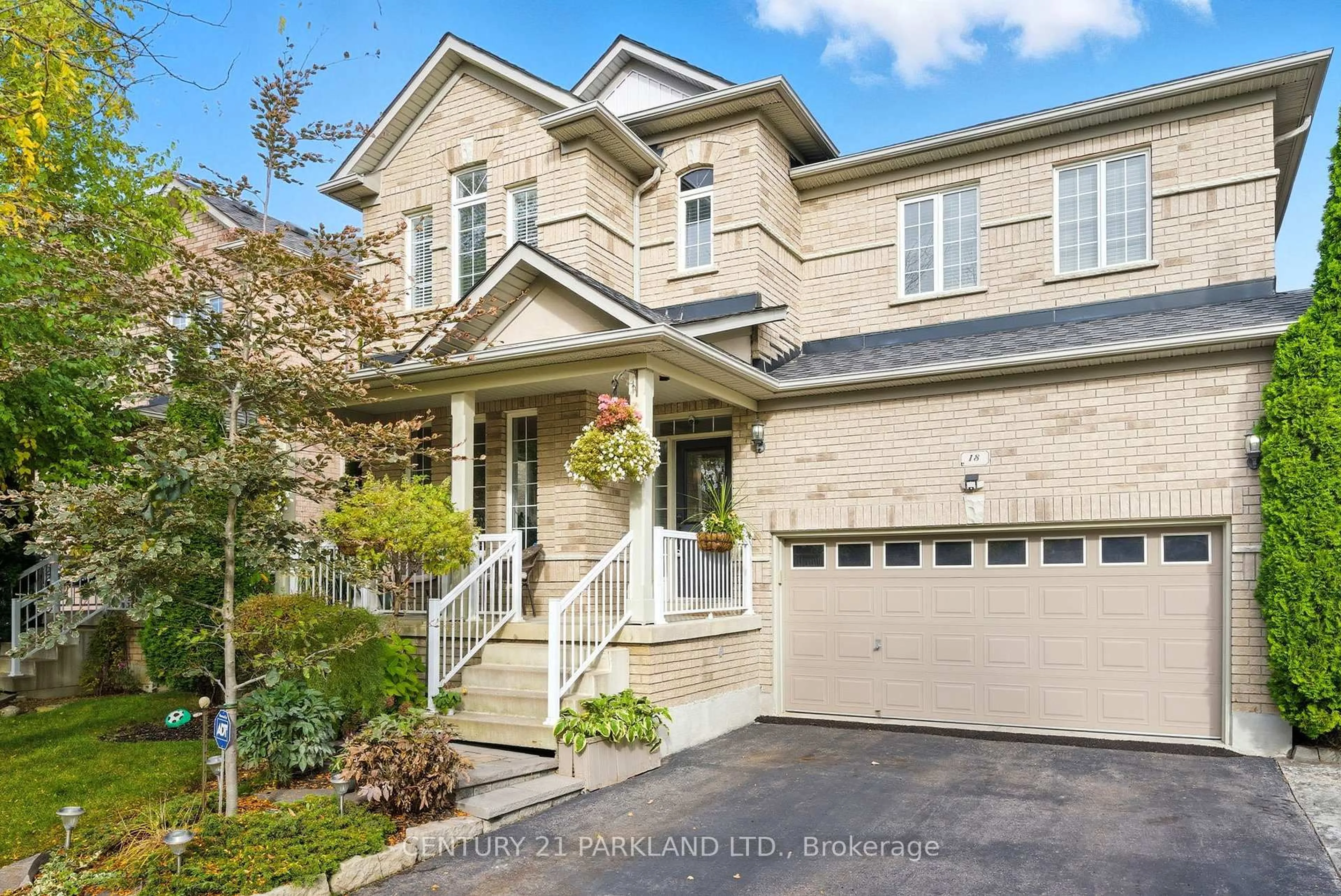 Home with brick exterior material, street for 18 Turnbridge Rd, Aurora Ontario L4G 7R9