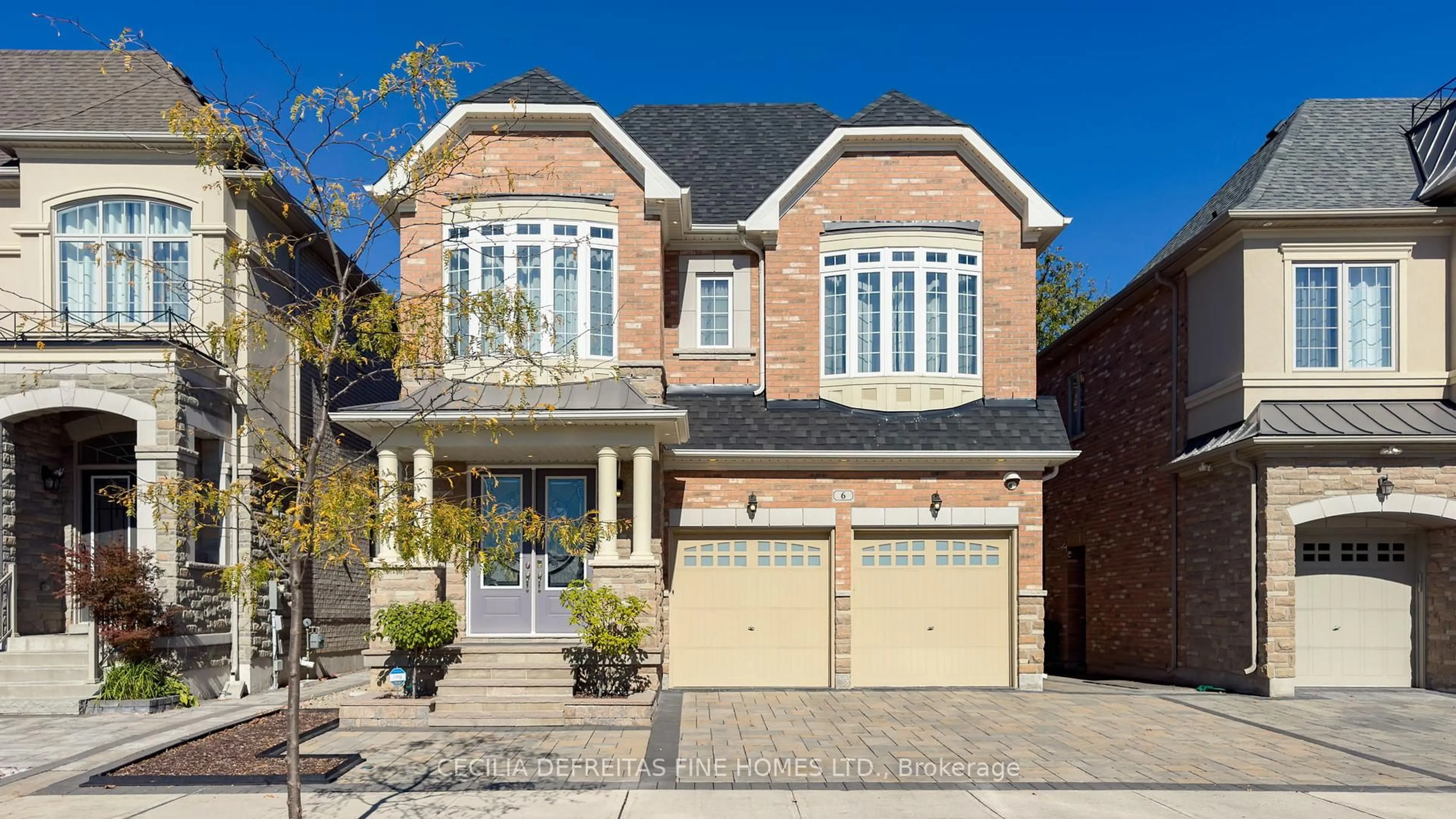 Home with brick exterior material, street for 6 Orwell Dr, Vaughan Ontario L4H 4P7
