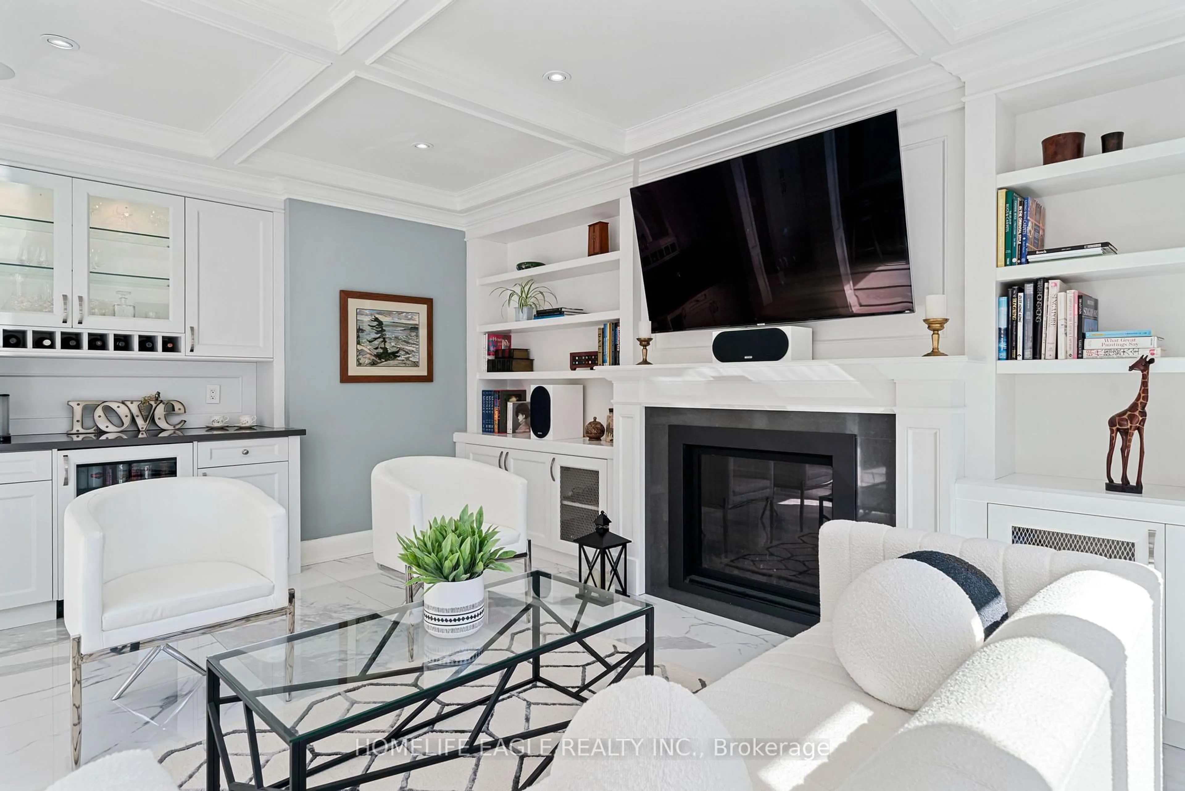 Living room with furniture, unknown for 31 Modesto Gdns, Vaughan Ontario L4L 8C9
