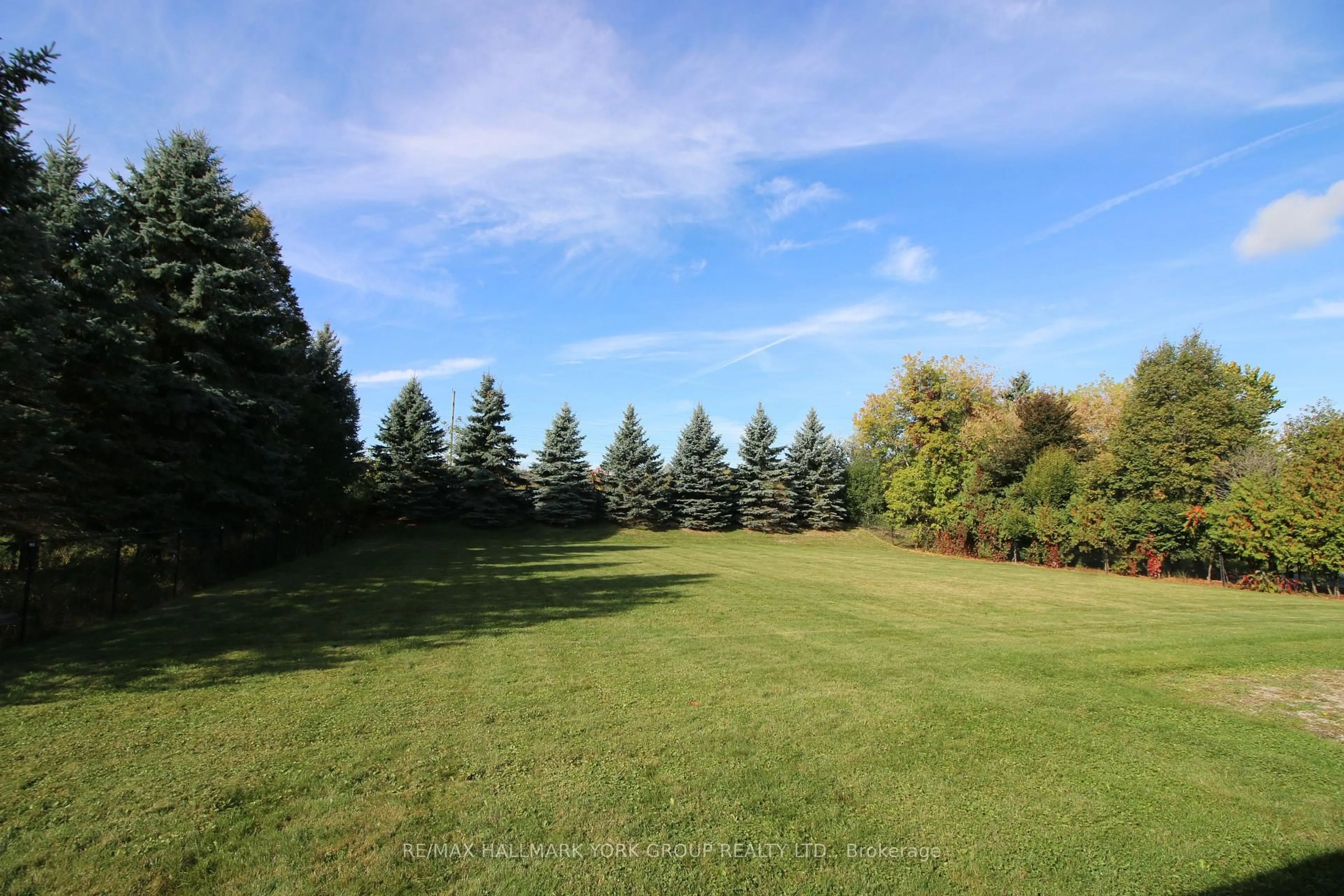 A pic from outside/outdoor area/front of a property/back of a property/a pic from drone, forest/trees view for 175 Treegrove Circ, Aurora Ontario L4G 6M1