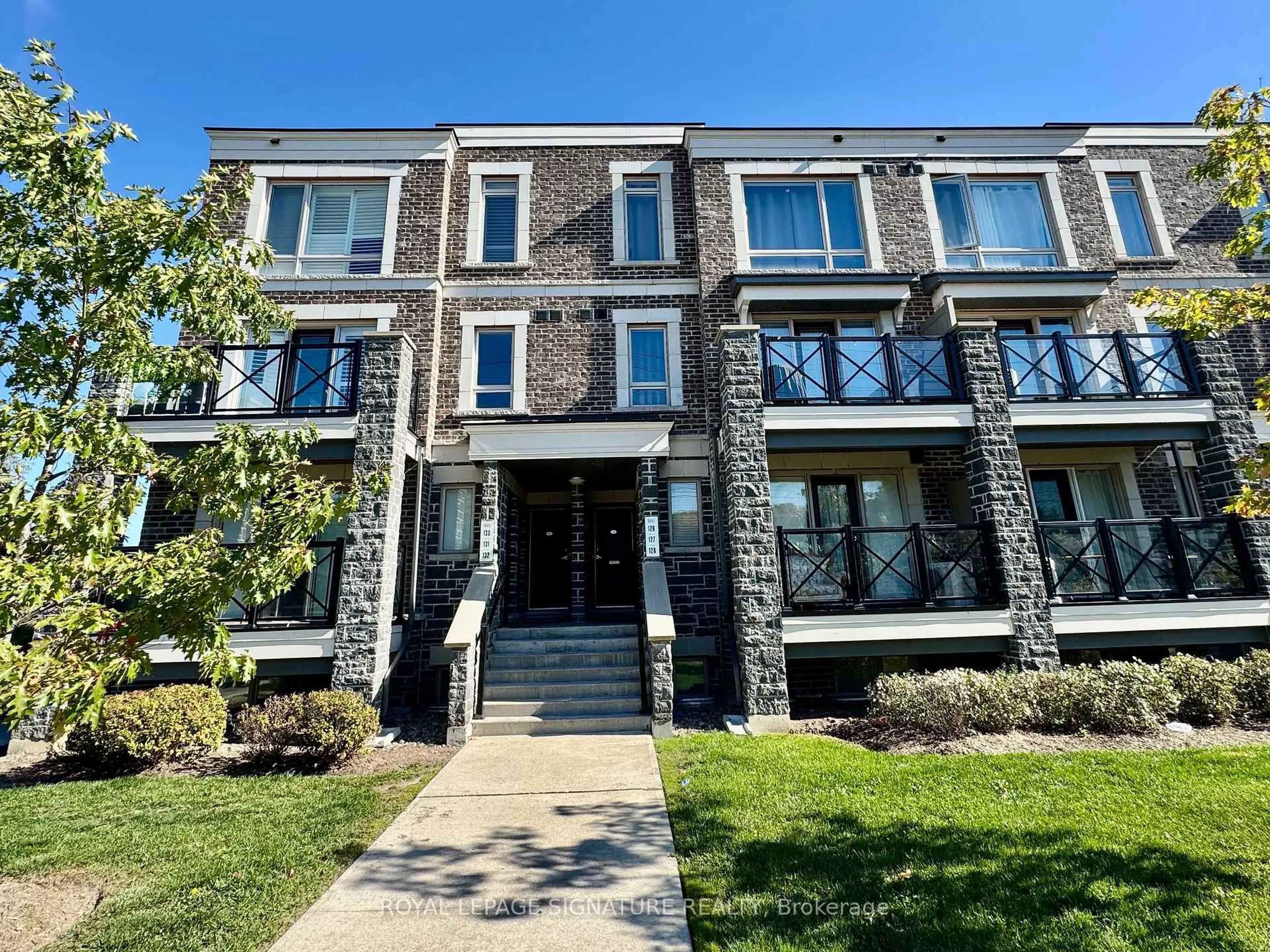 Home with brick exterior material, building for 2 Dunsheath Way #131, Markham Ontario L6B 1N3