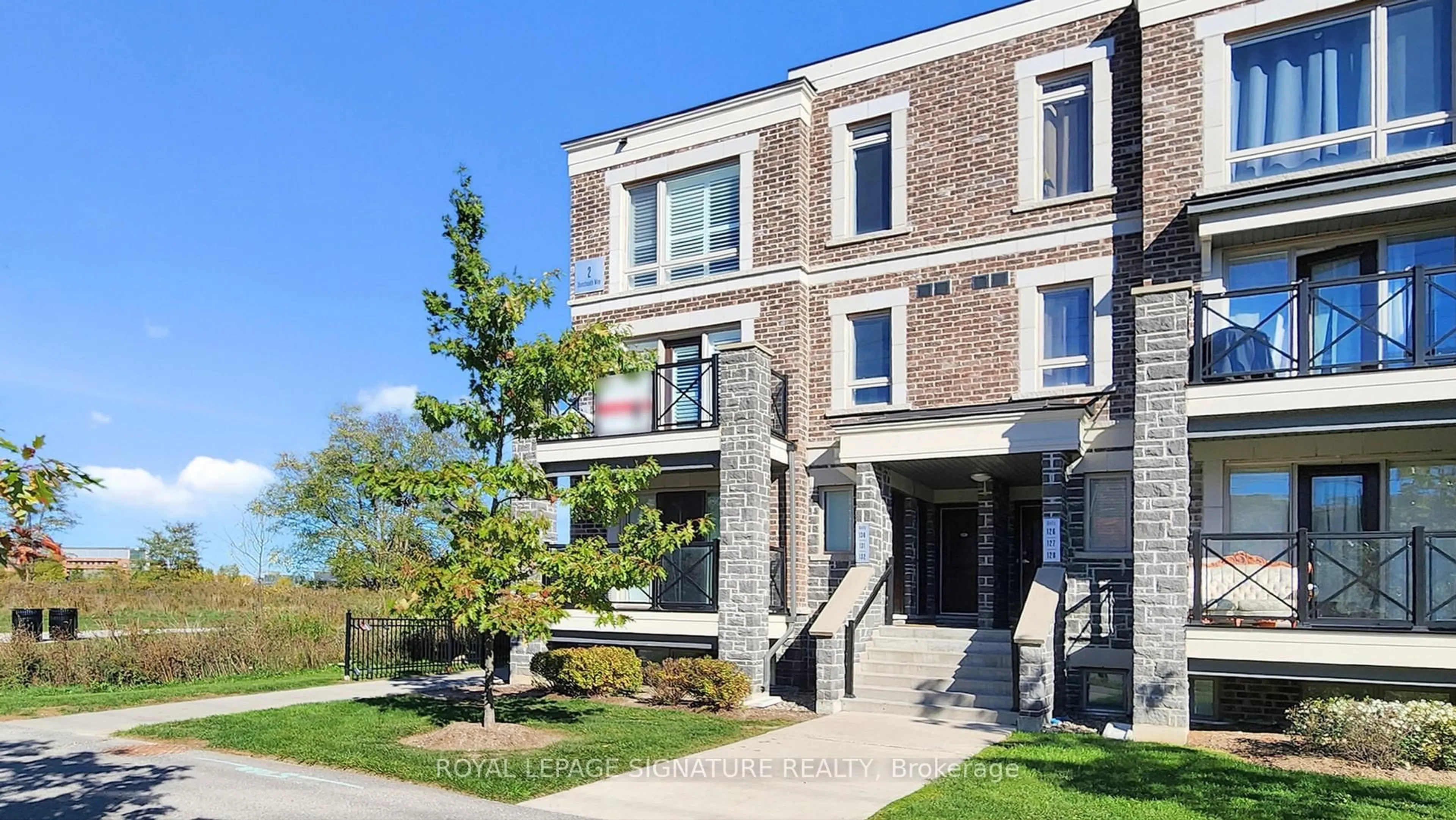 Home with brick exterior material, unknown for 2 Dunsheath Way #131, Markham Ontario L6B 1N3