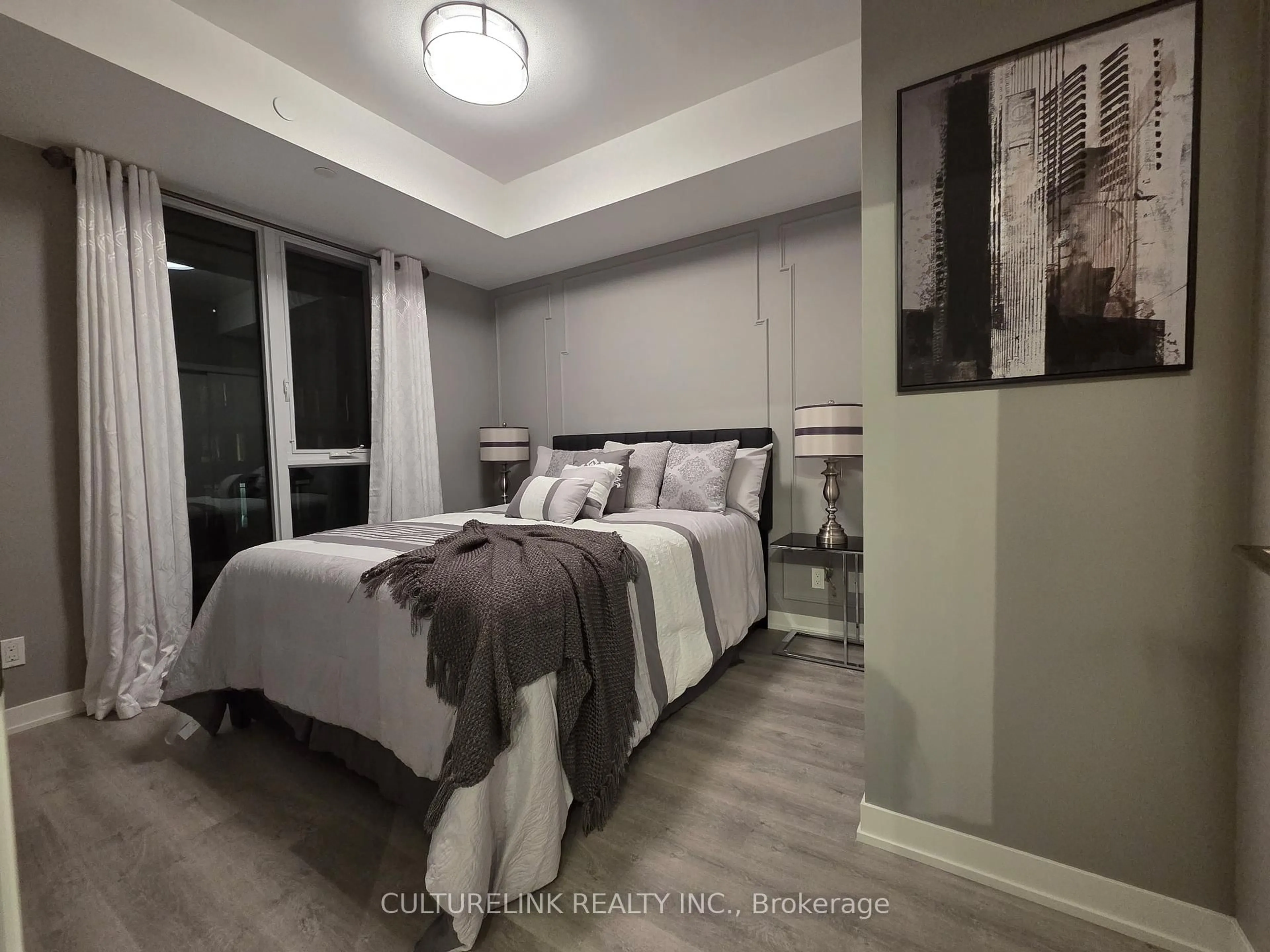 Bedroom with bed, unknown for 292 Verdale Crossing #1516, Markham Ontario L6G 0H6