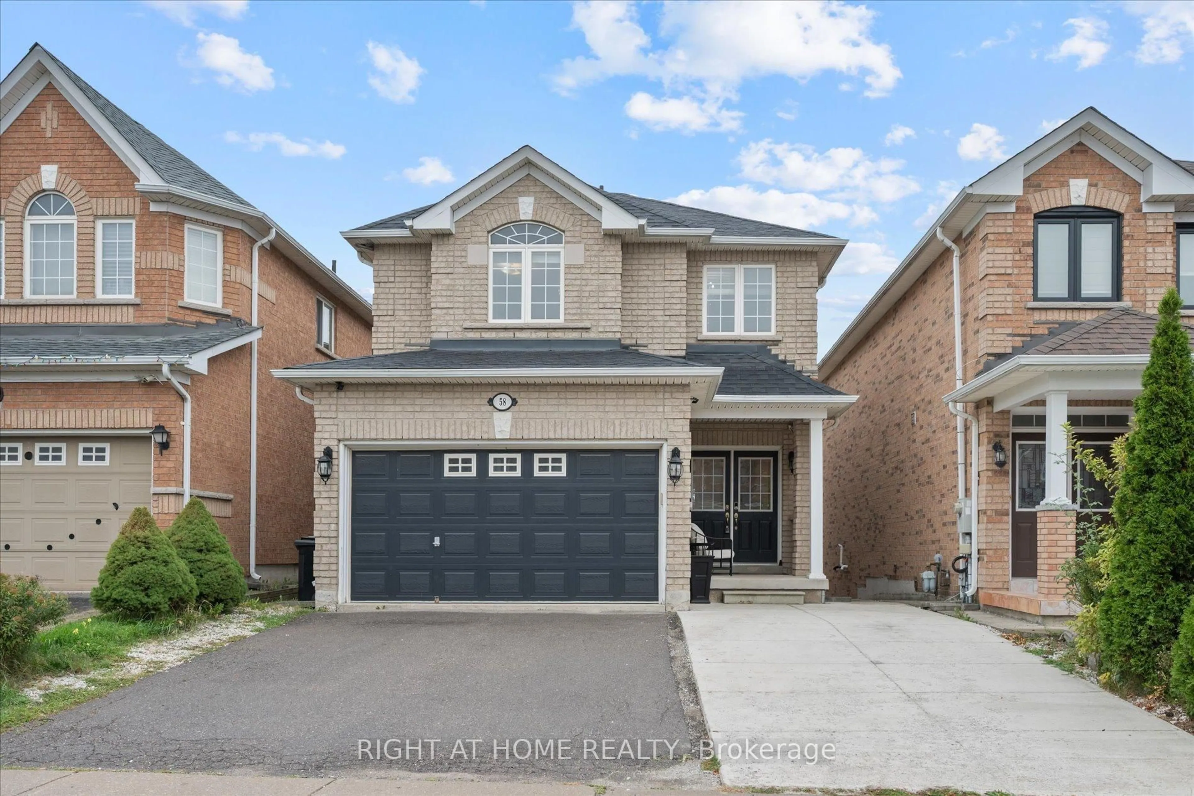 Home with brick exterior material, street for 58 Lindenshire Ave, Vaughan Ontario L6A 4A6
