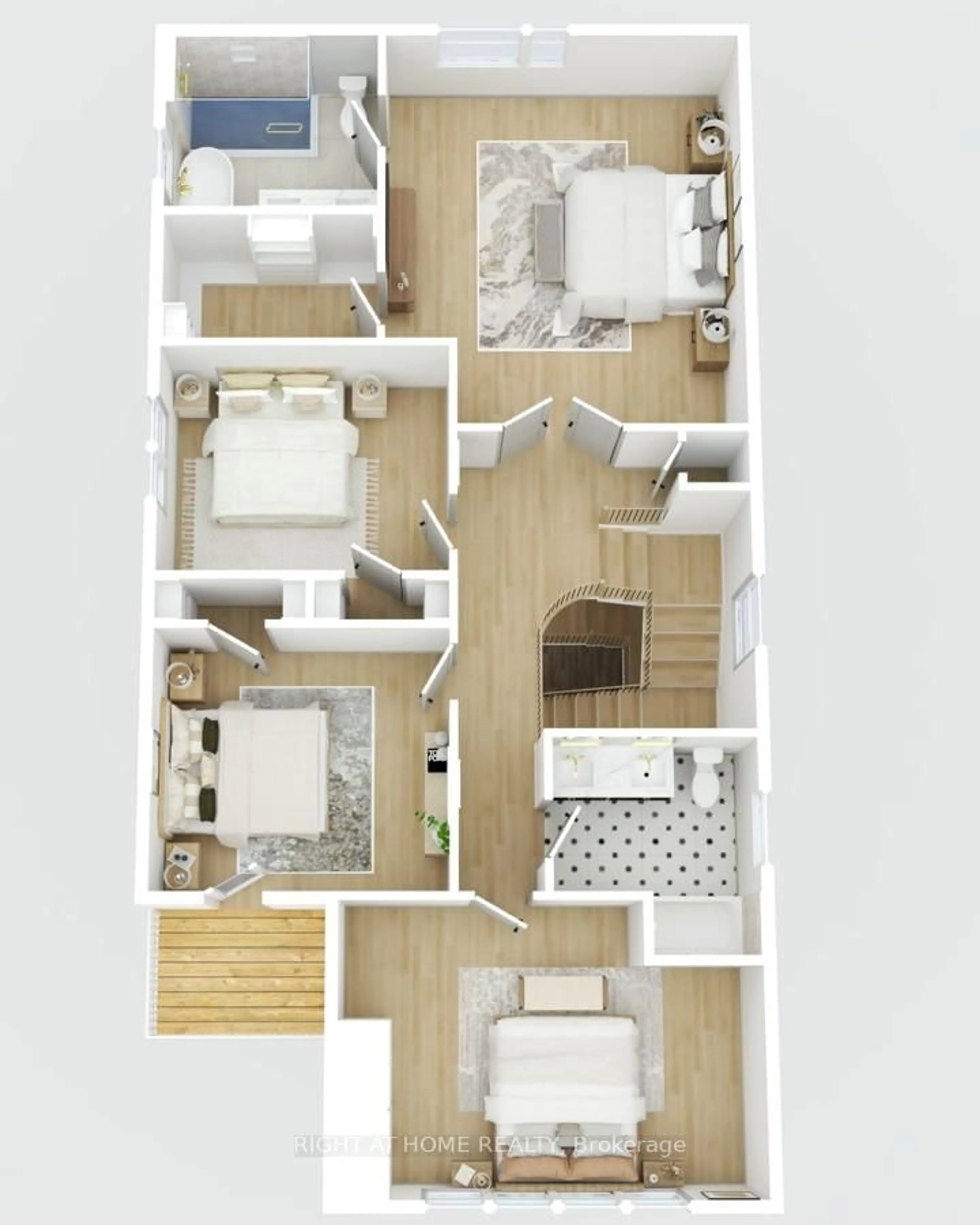 Floor plan for 57 Calera Cres, Vaughan Ontario L4H 1V9