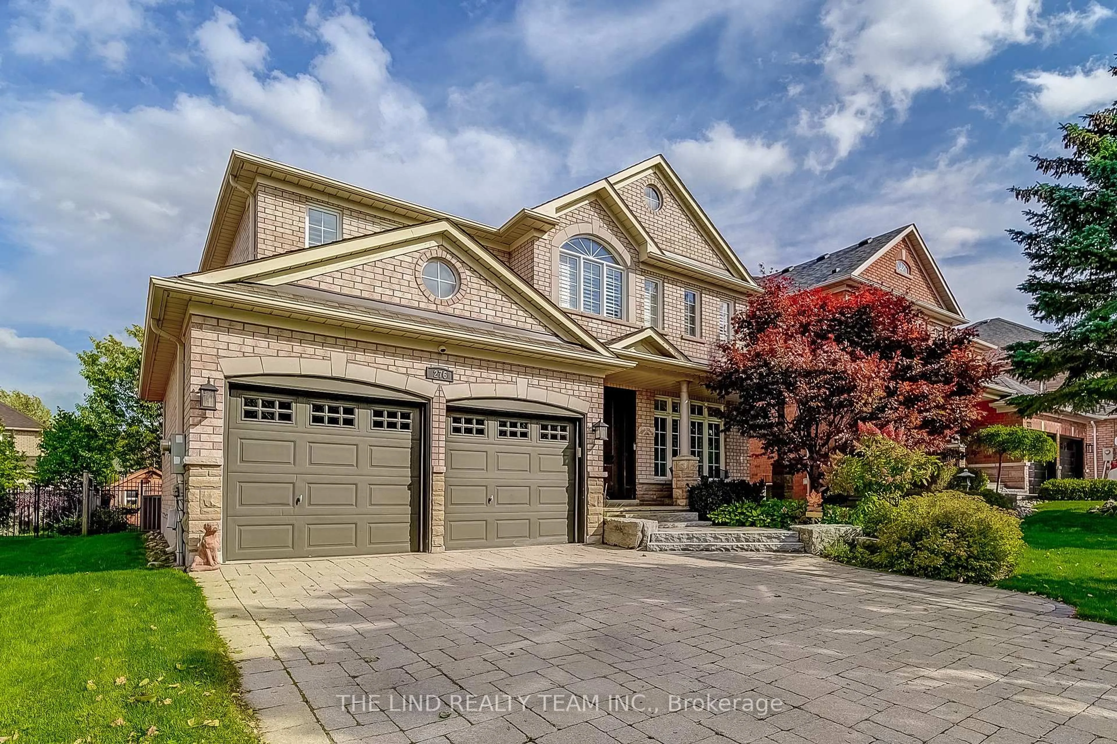 Home with brick exterior material, street for 276 Willis Dr, Aurora Ontario L4G 7M3