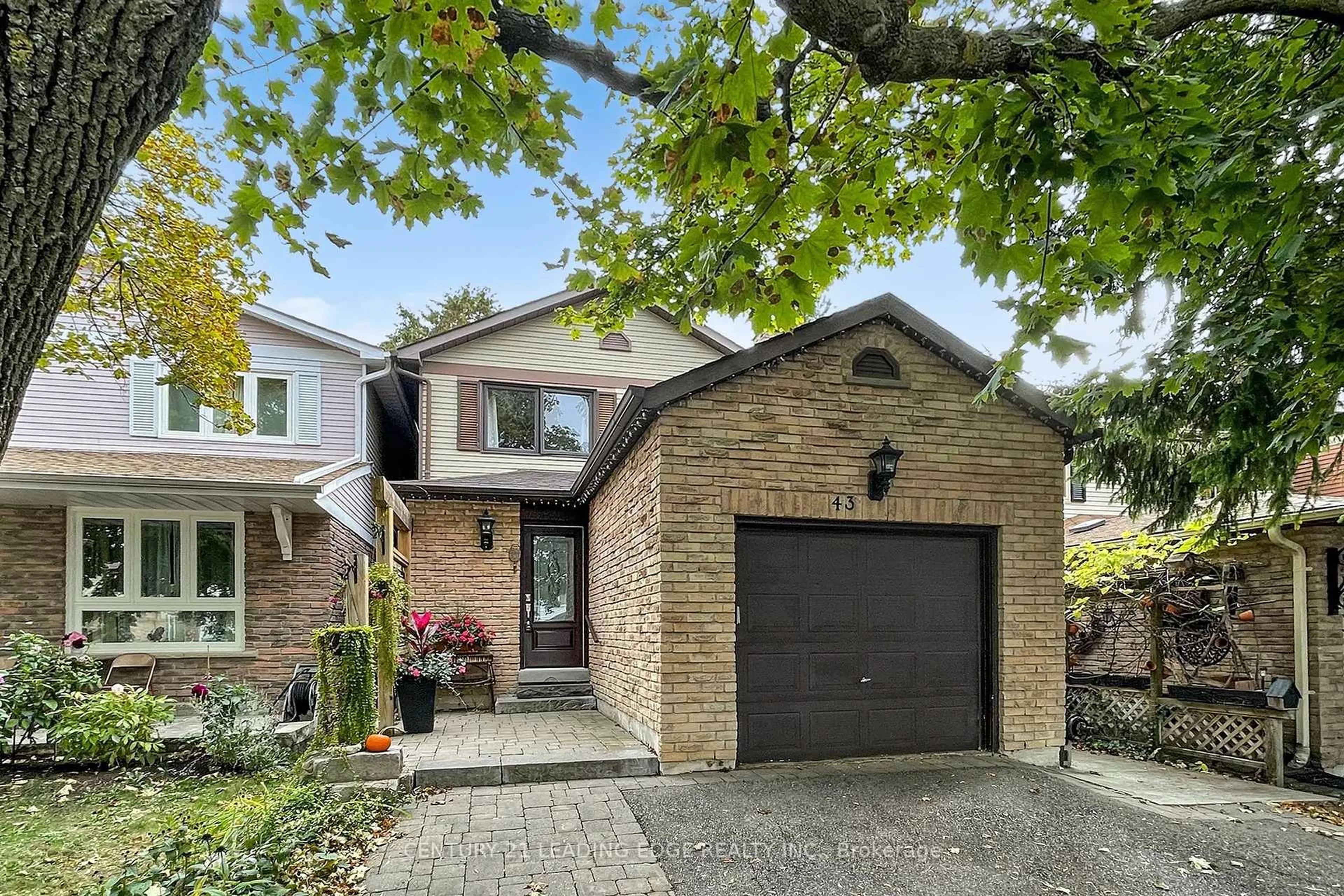Home with brick exterior material, street for 43 Karma Rd, Markham Ontario L3R 4S8