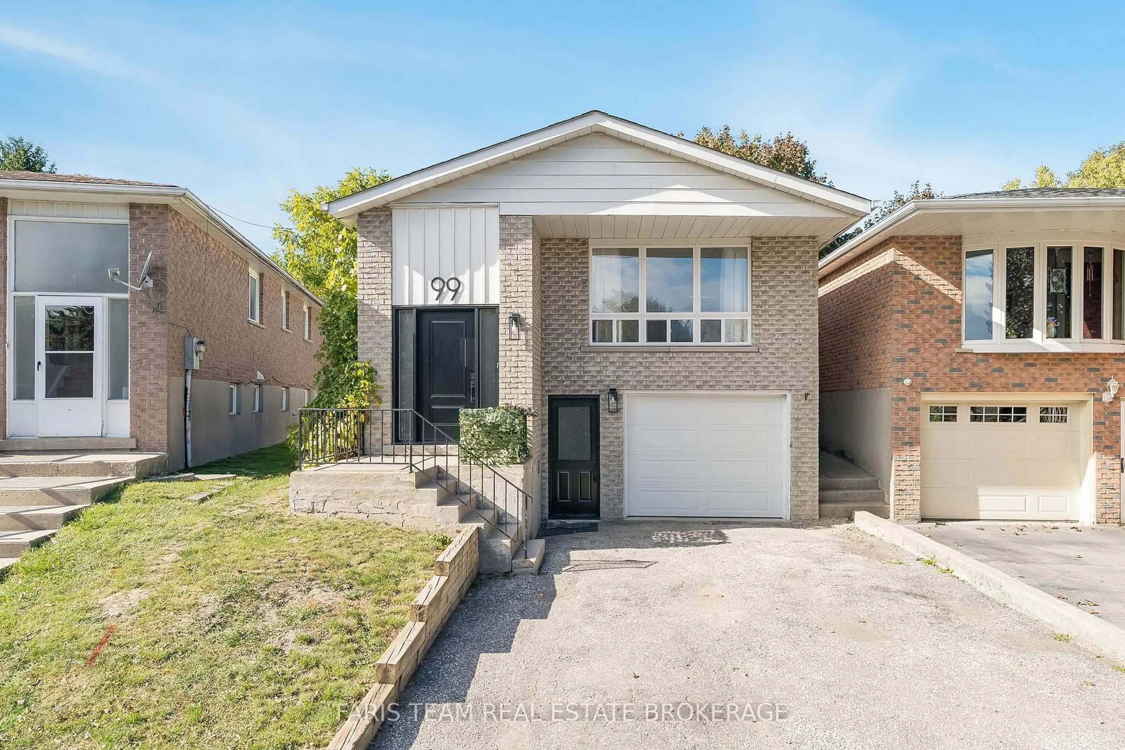 Home with brick exterior material, street for 99 Fred Cook Dr, Bradford West Gwillimbury Ontario L3Z 1V1