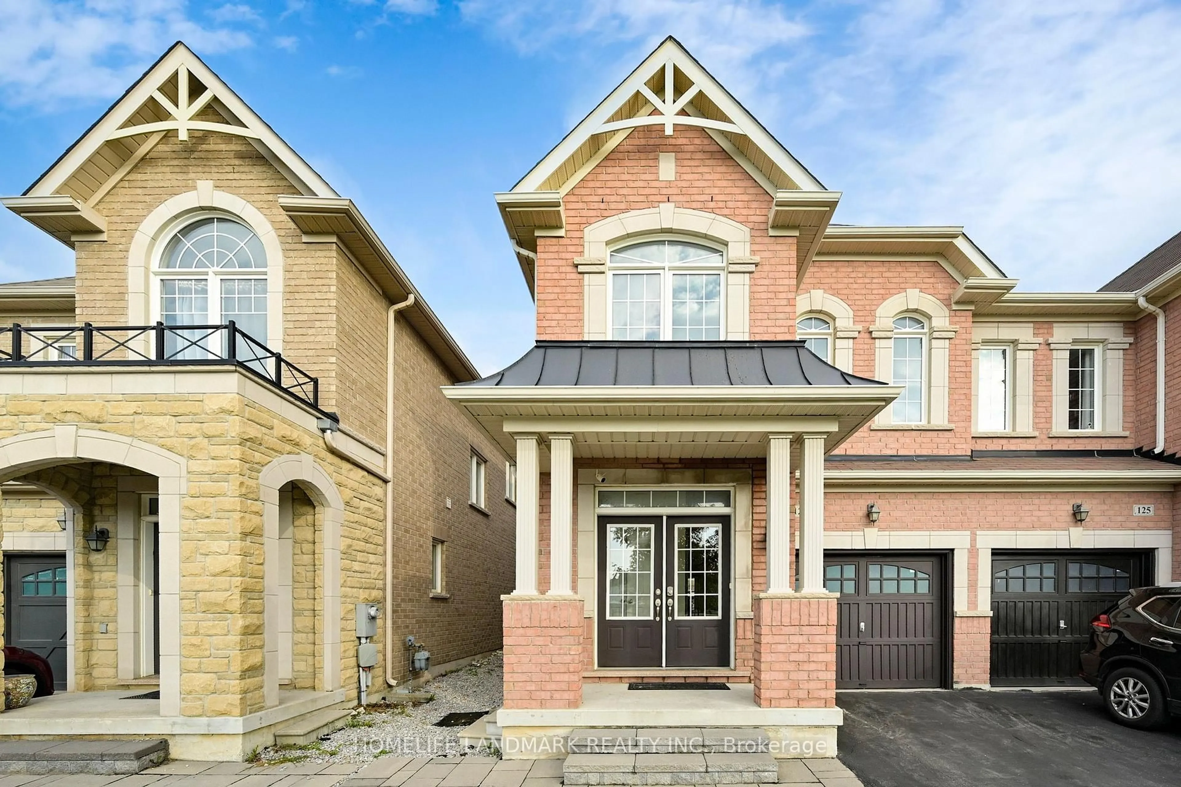 Home with brick exterior material, street for 123 Fimco Cres, Markham Ontario L6E 0R4