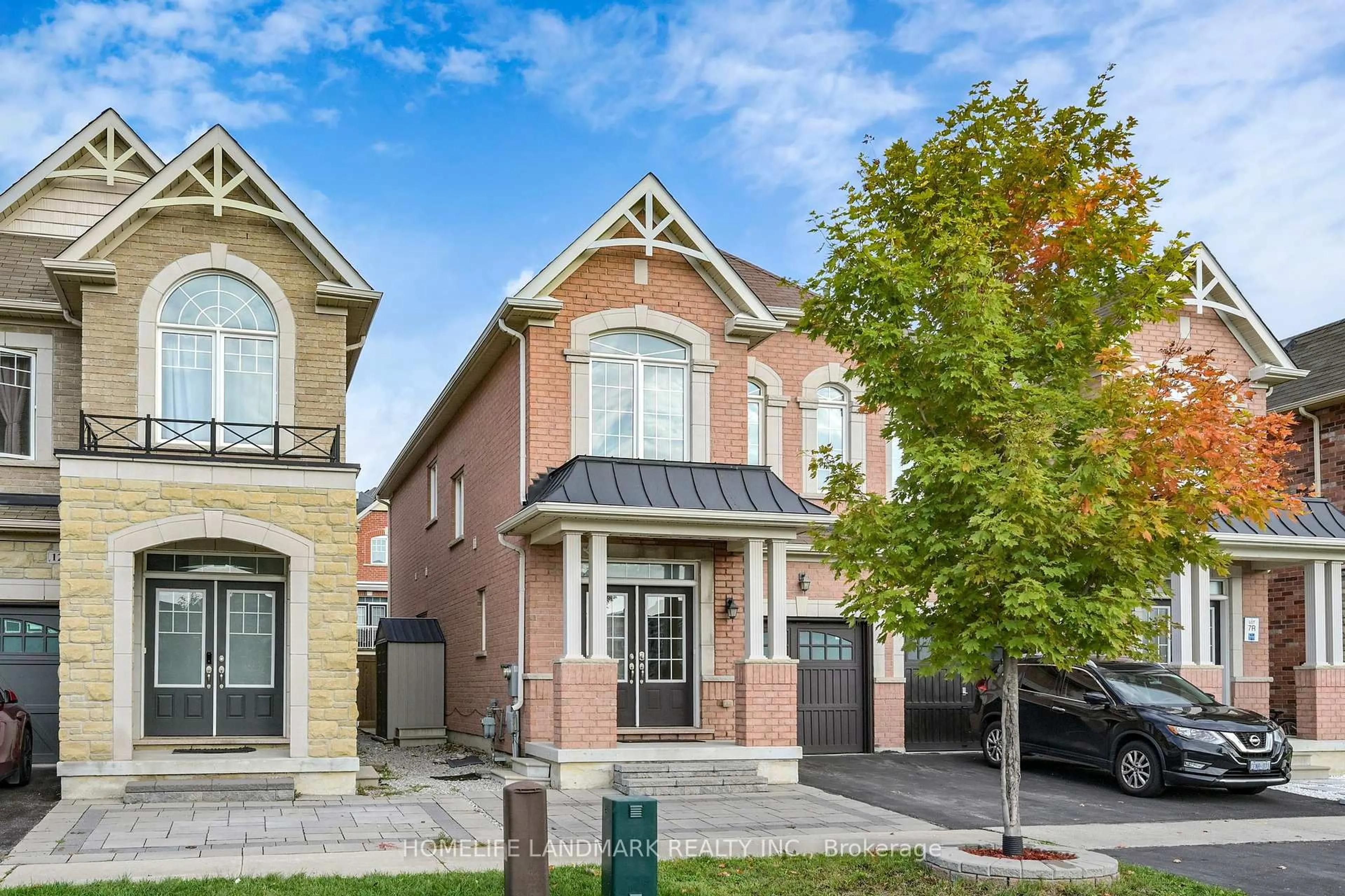 Home with brick exterior material, street for 123 Fimco Cres, Markham Ontario L6E 0R4