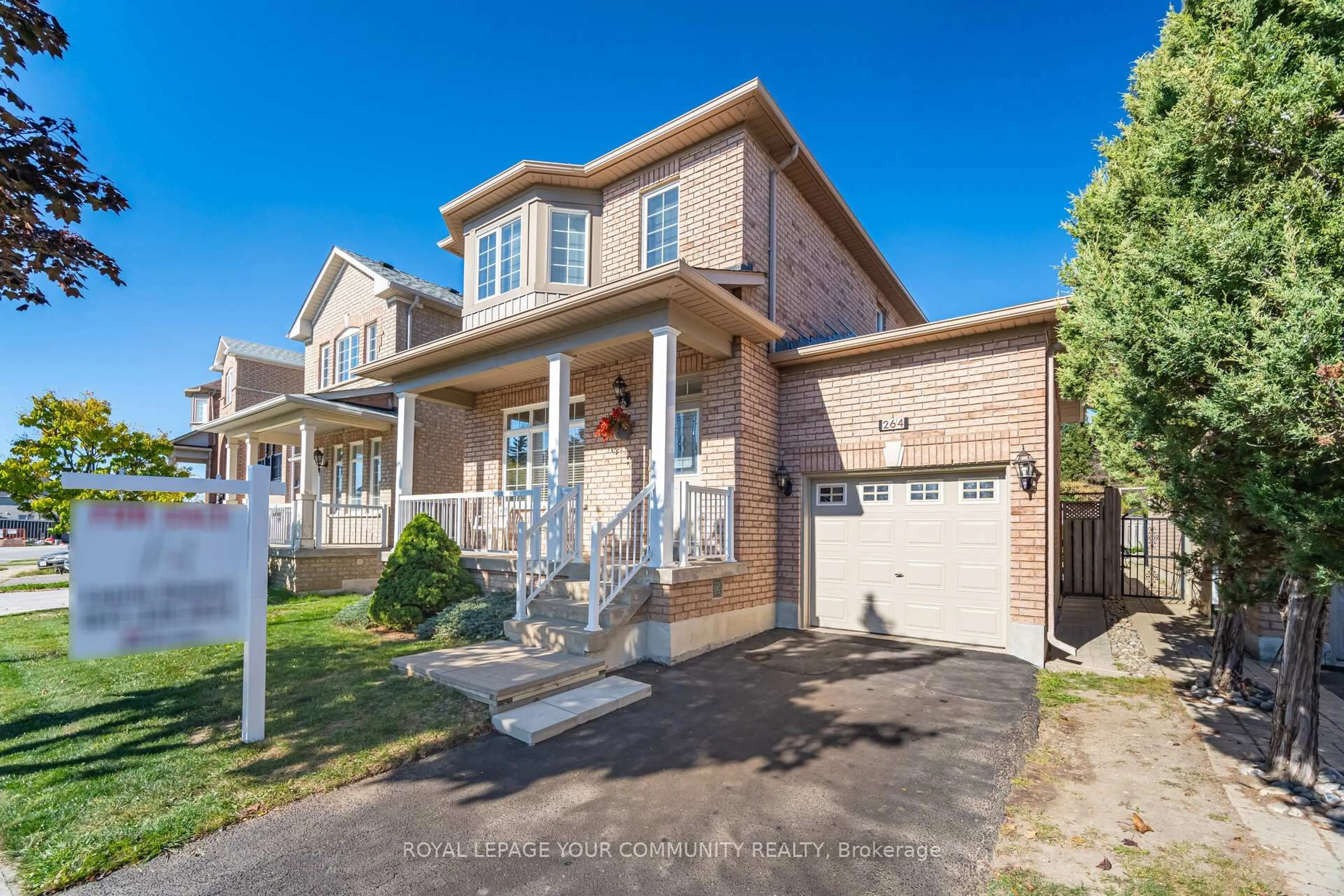 Home with brick exterior material, street for 264 America Ave, Vaughan Ontario L6A 3G8