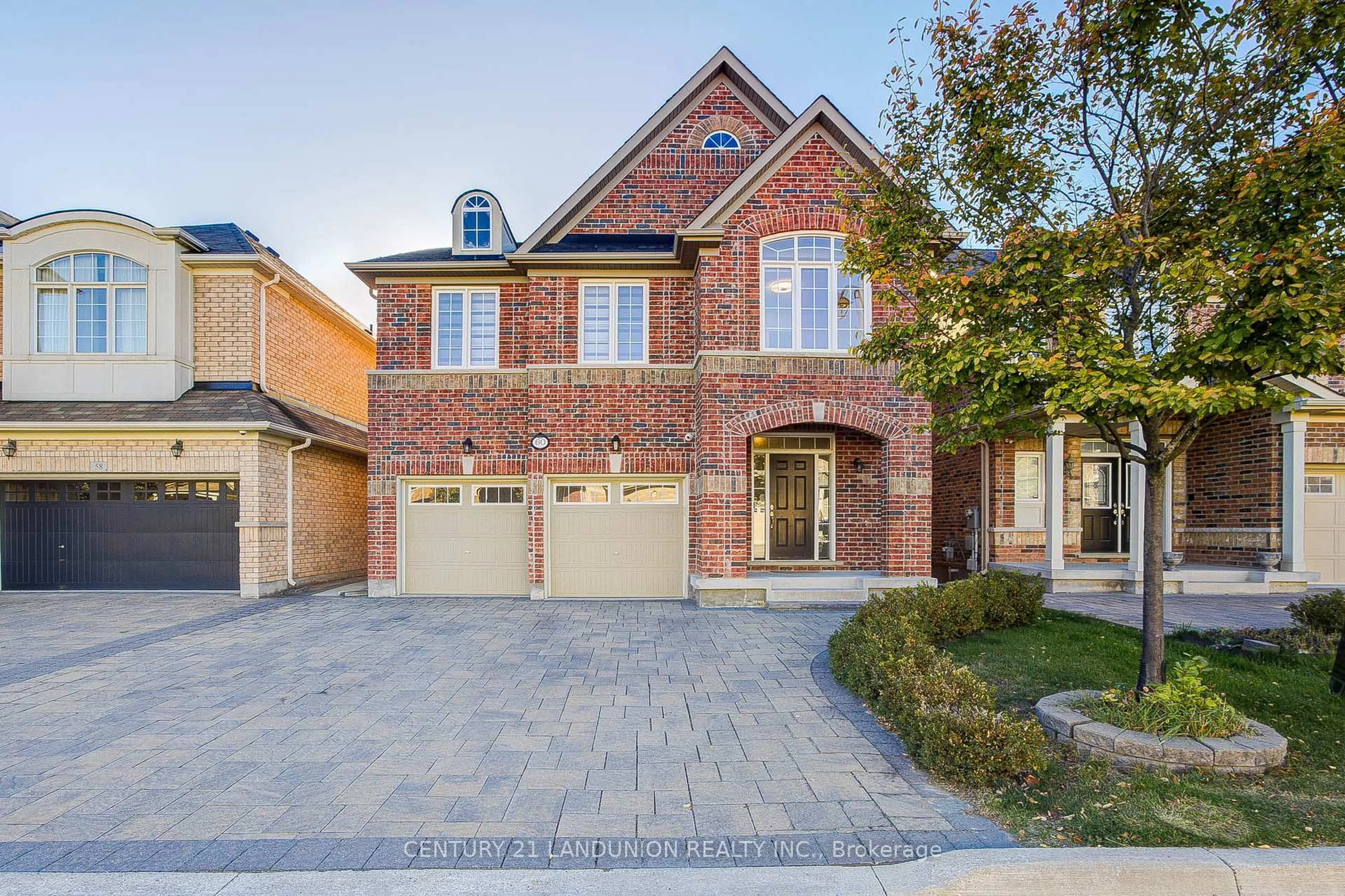 Home with brick exterior material, street for 60 James Joyce Dr, Markham Ontario L6C 0N7