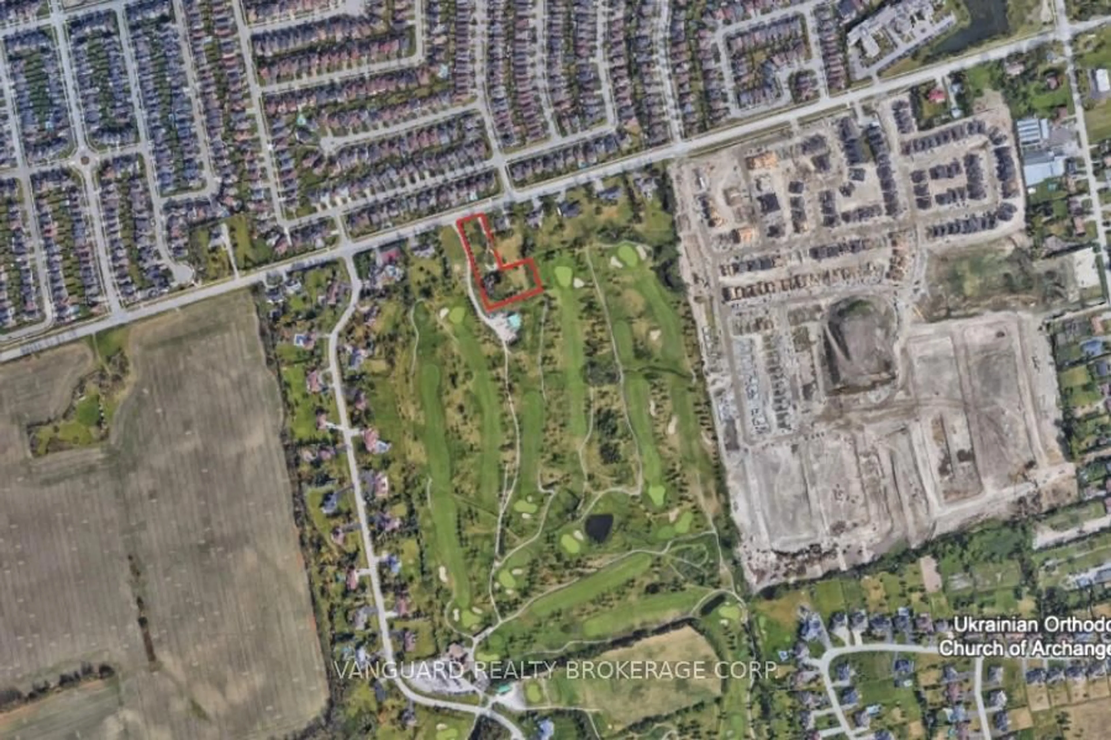 Picture of a map for 2781 Sixth Line, Bradford West Gwillimbury Ontario L3Z 2G7