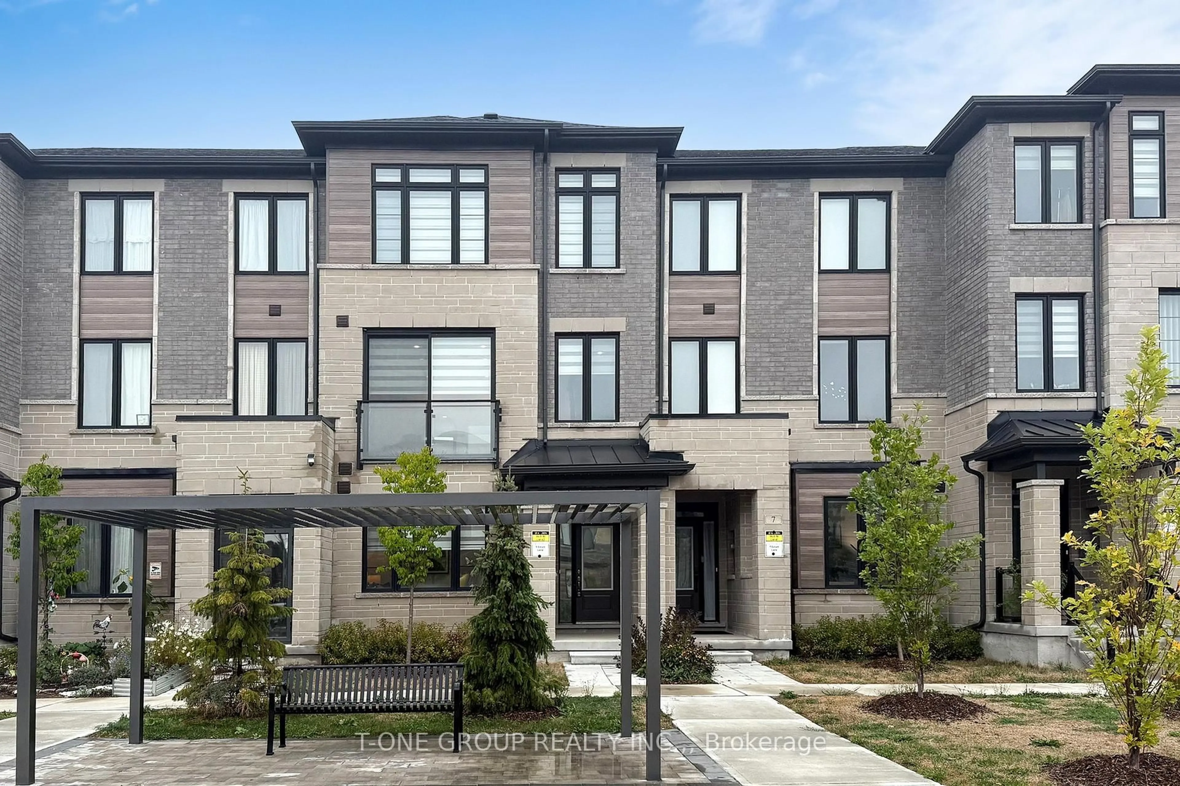 Home with brick exterior material, street for 5 Eelam Lane, Markham Ontario L6E 0W2
