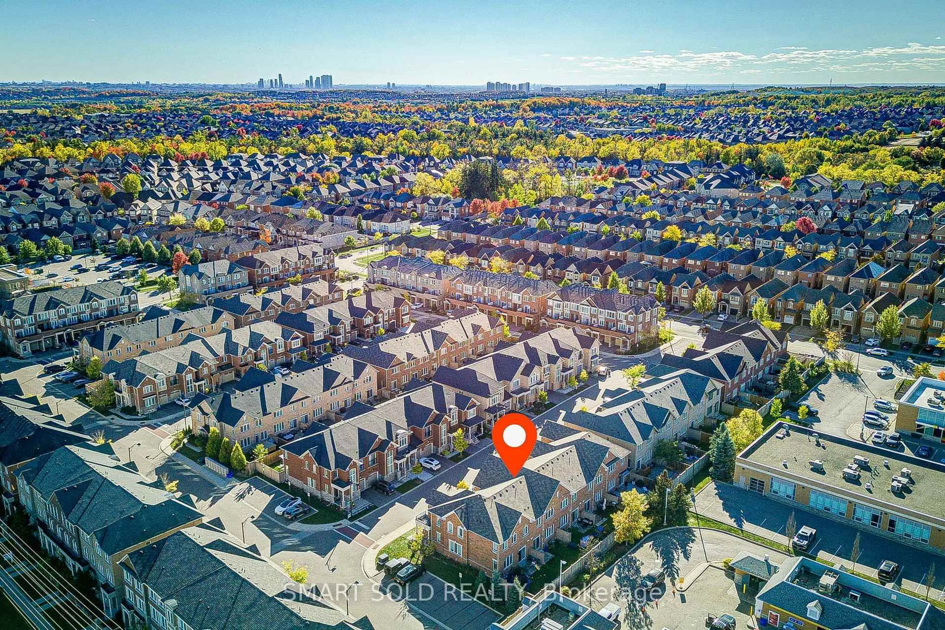 A pic from outside/outdoor area/front of a property/back of a property/a pic from drone, unknown for 28 Avonmore Tr, Vaughan Ontario L6A 0H2
