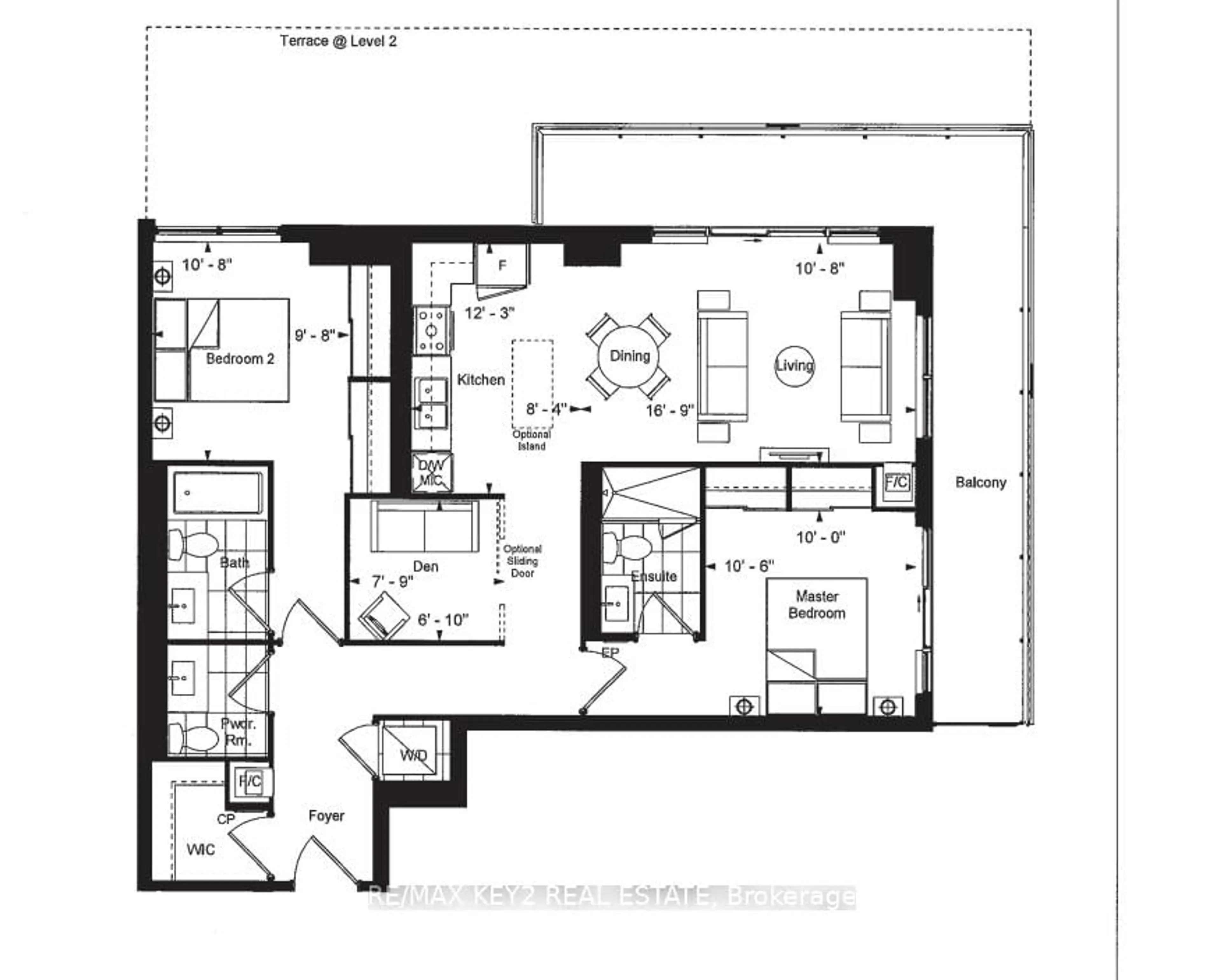 Floor plan for 38 Water Walk Dr #601, Markham Ontario L3R 6M8