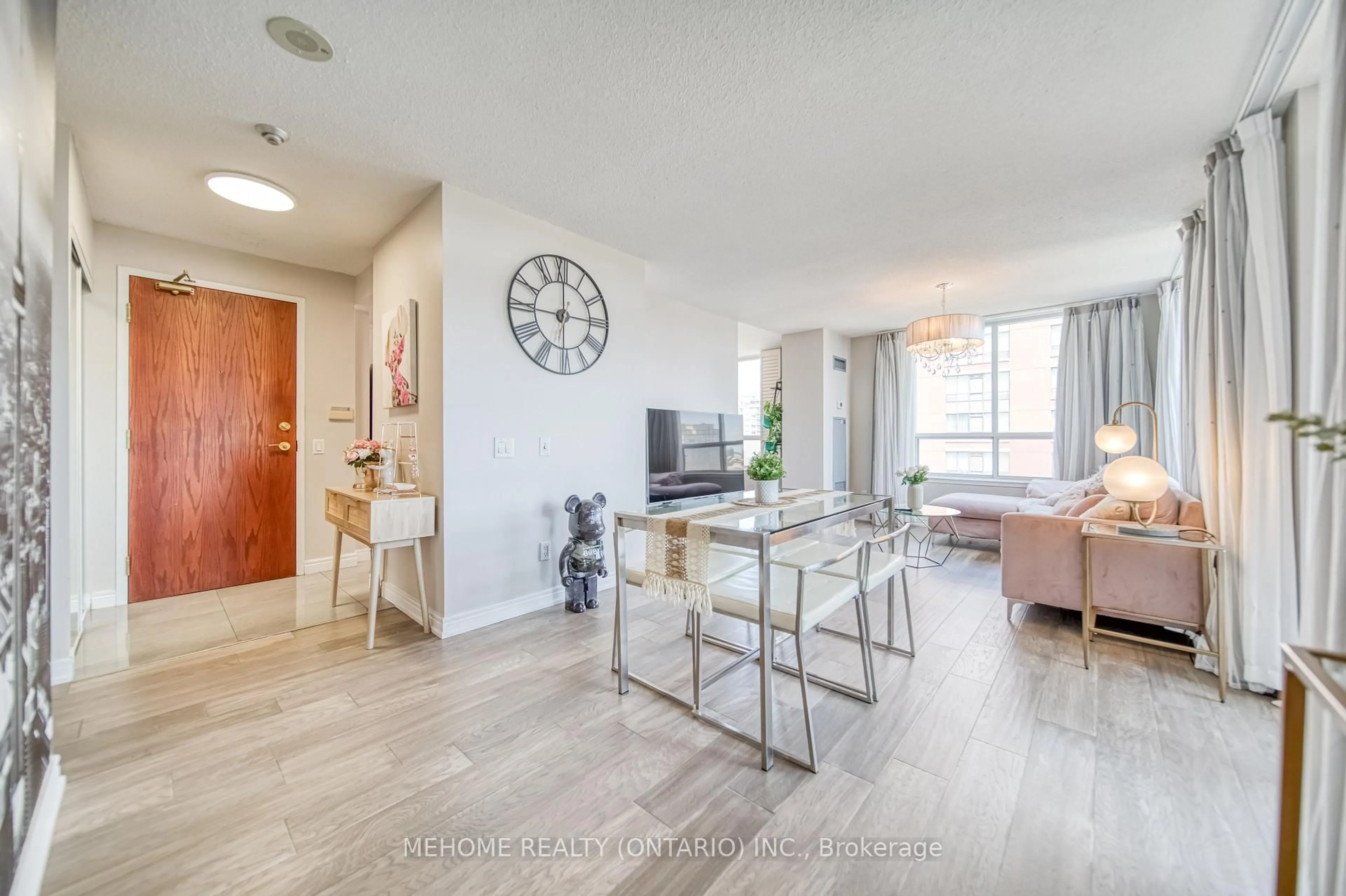Living room with furniture, unknown for 25 Times Ave #610, Markham Ontario L3T 7X5