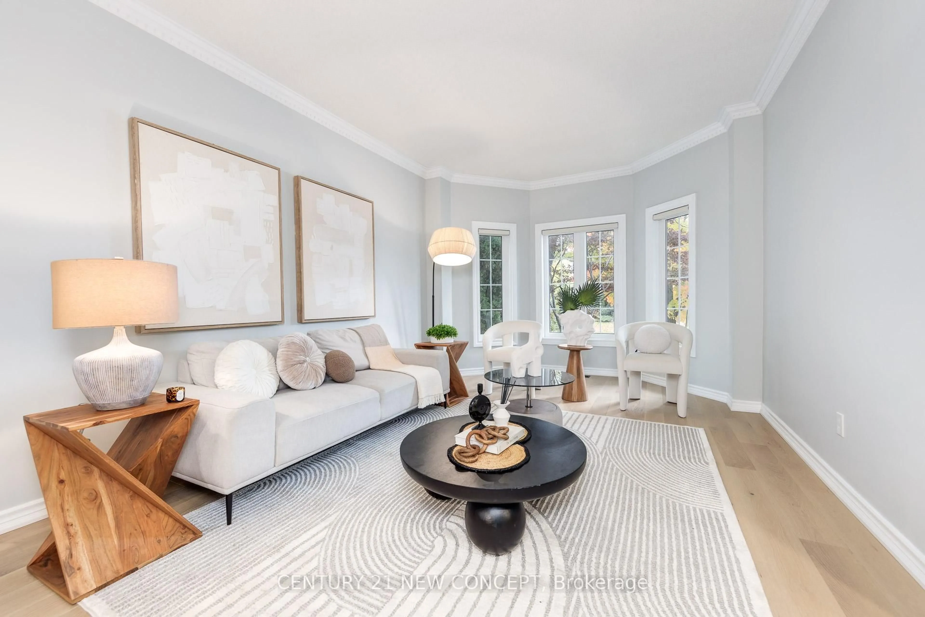 Living room with furniture, unknown for 19 Silver Fir St, Richmond Hill Ontario L4B 3R5