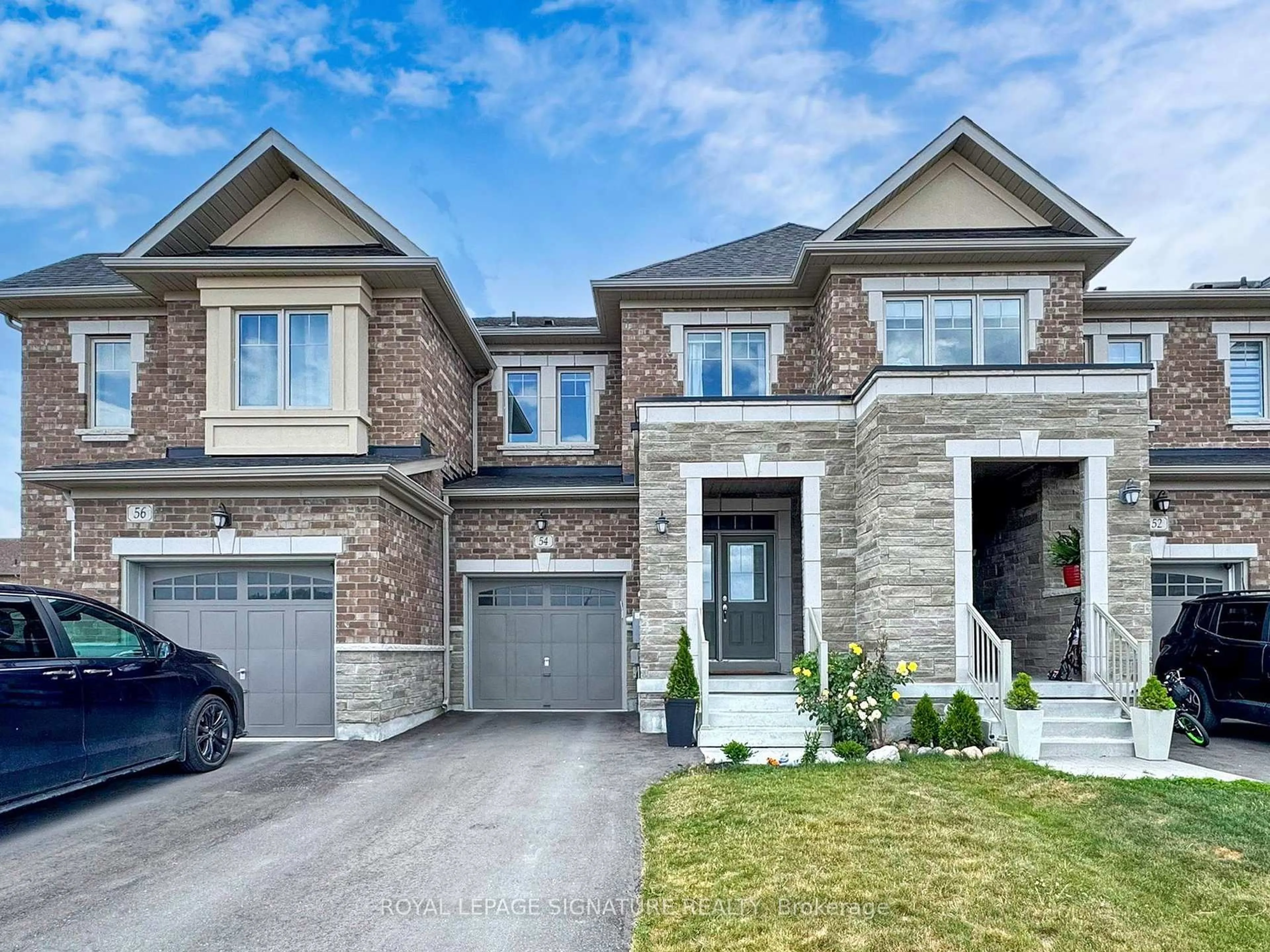 Home with brick exterior material, street for 54 Tiberini Way, Bradford West Gwillimbury Ontario L3Z 4K3