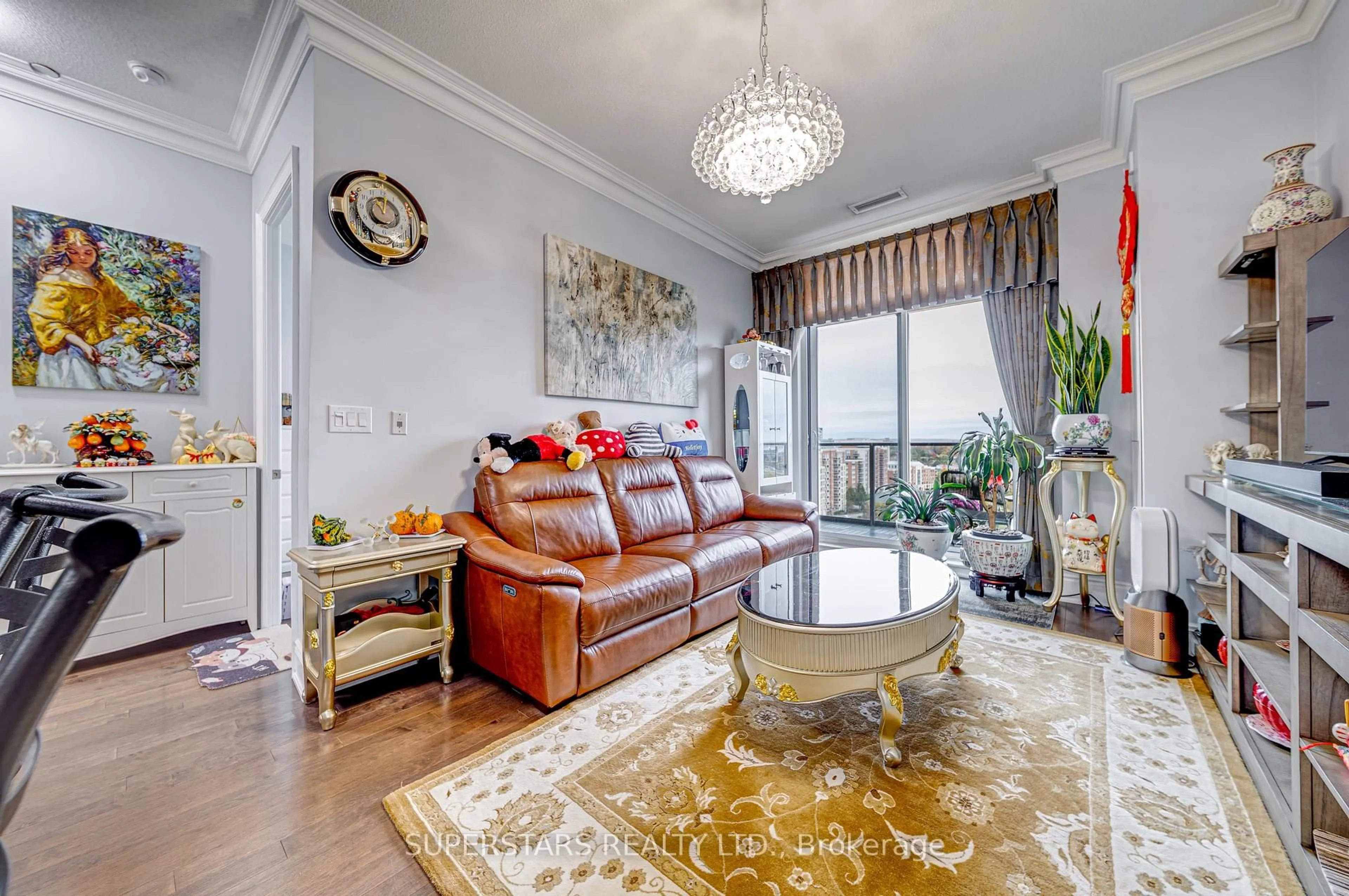Living room with furniture, unknown for 277 South Park Rd #PH12, Markham Ontario L3T 0B7