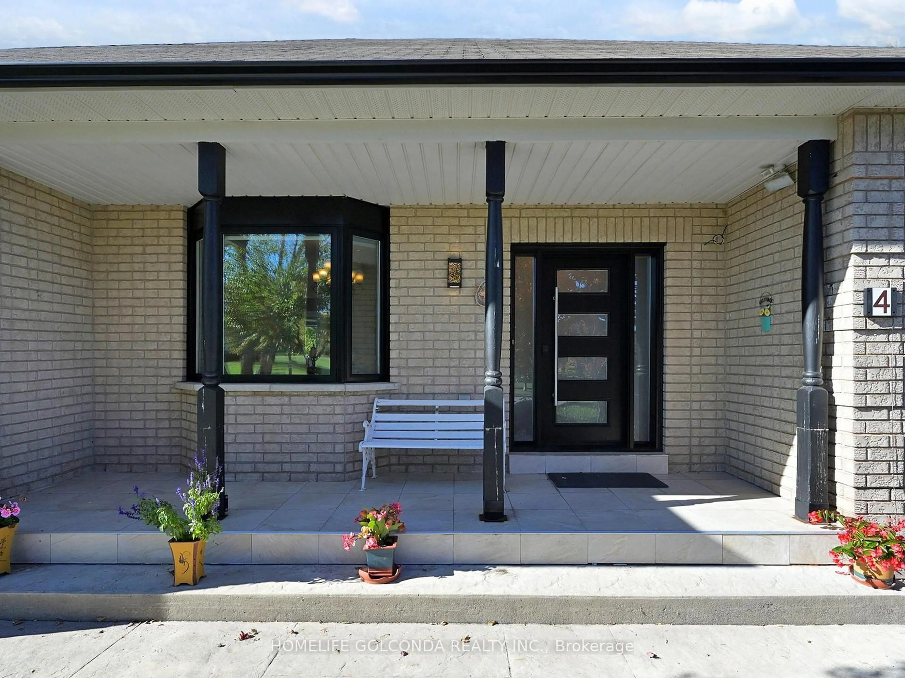 Home with brick exterior material, street for 4 Deer Ridge Rd, Uxbridge Ontario L0C 1A0