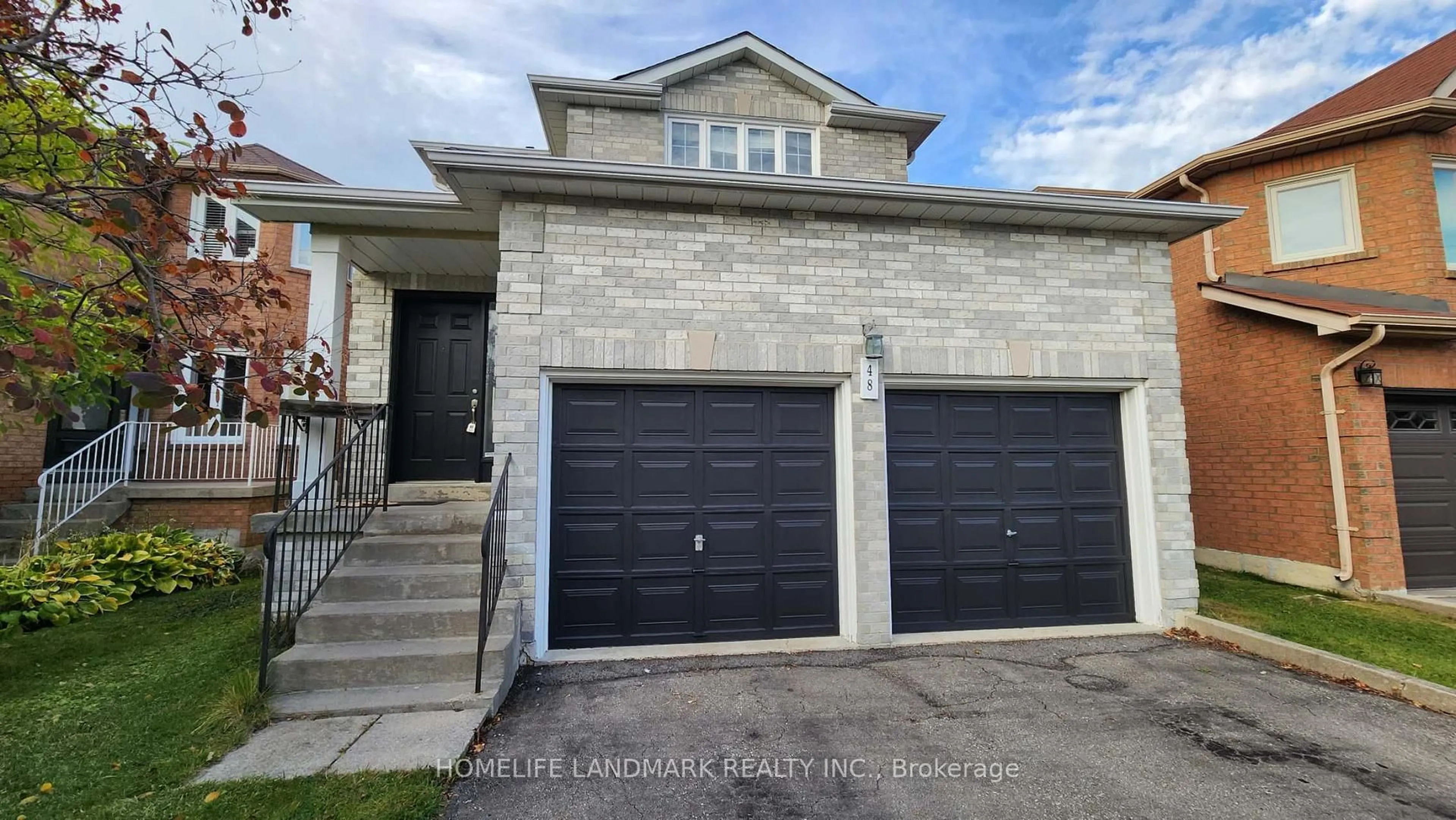 Home with brick exterior material, street for 48 Painted Rock Ave, Richmond Hill Ontario L4S 1R6